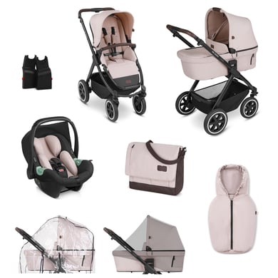 ABC DESIGN Kombikinderwagen Samba Starter Set Berry
