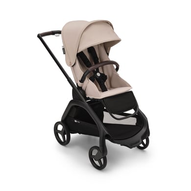 bugaboo Kinderwagen Dragonfly Complete Black Desert Taupe