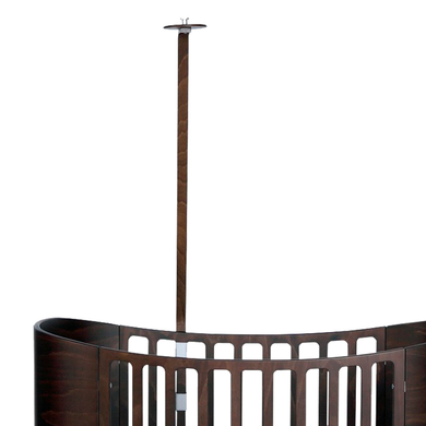 Leander Himmelgestell für Classic Babybett walnuss