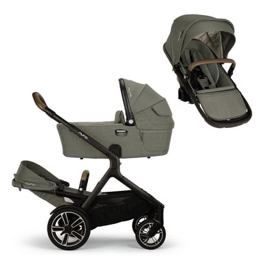 Nuna Geschwisterwagen DEMI™ next Pine inkl. Zweit-Sportsitz