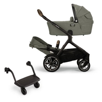 Nuna Geschwisterwagen DEMI™ next Pine inkl. Rider Board