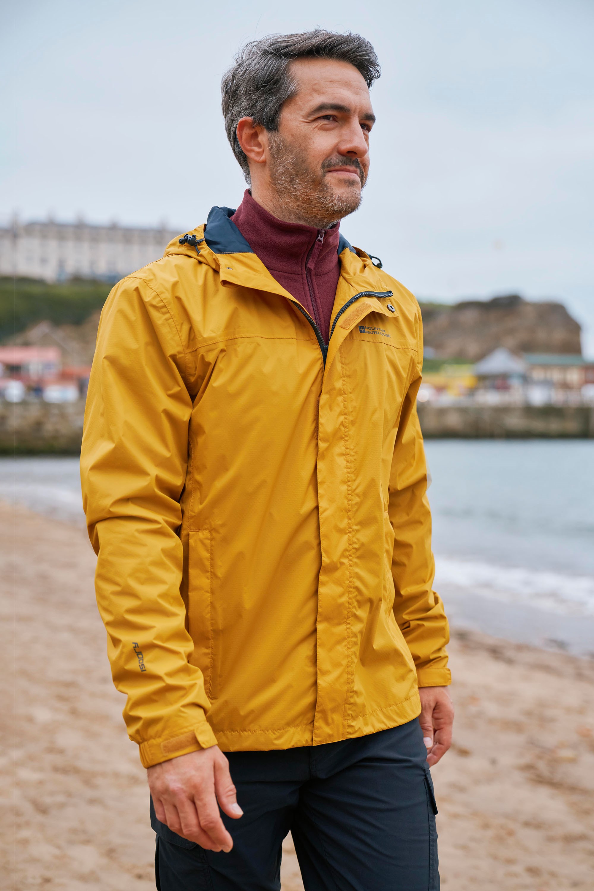 Torrent Wasserdichte Herrenjacke - Gelb