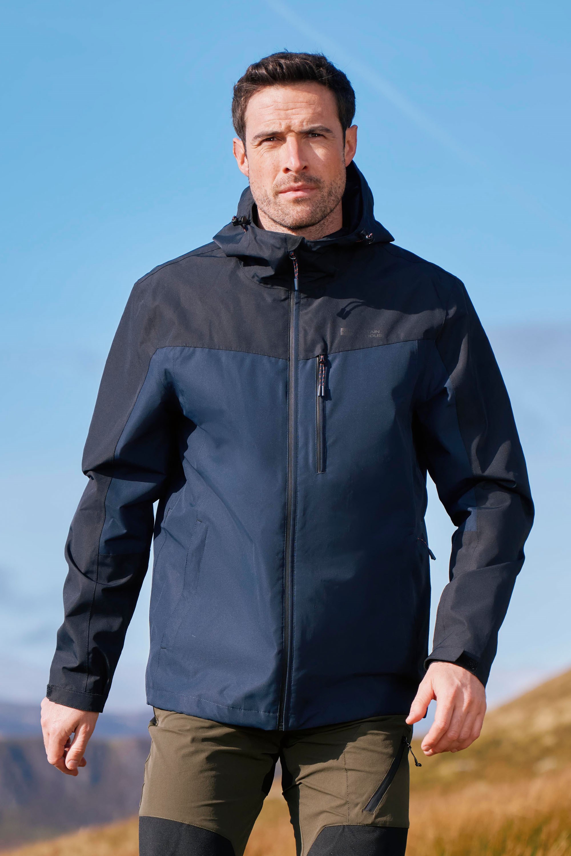 Brisk Extreme Wasserdichte Herrenjacke - Marineblau