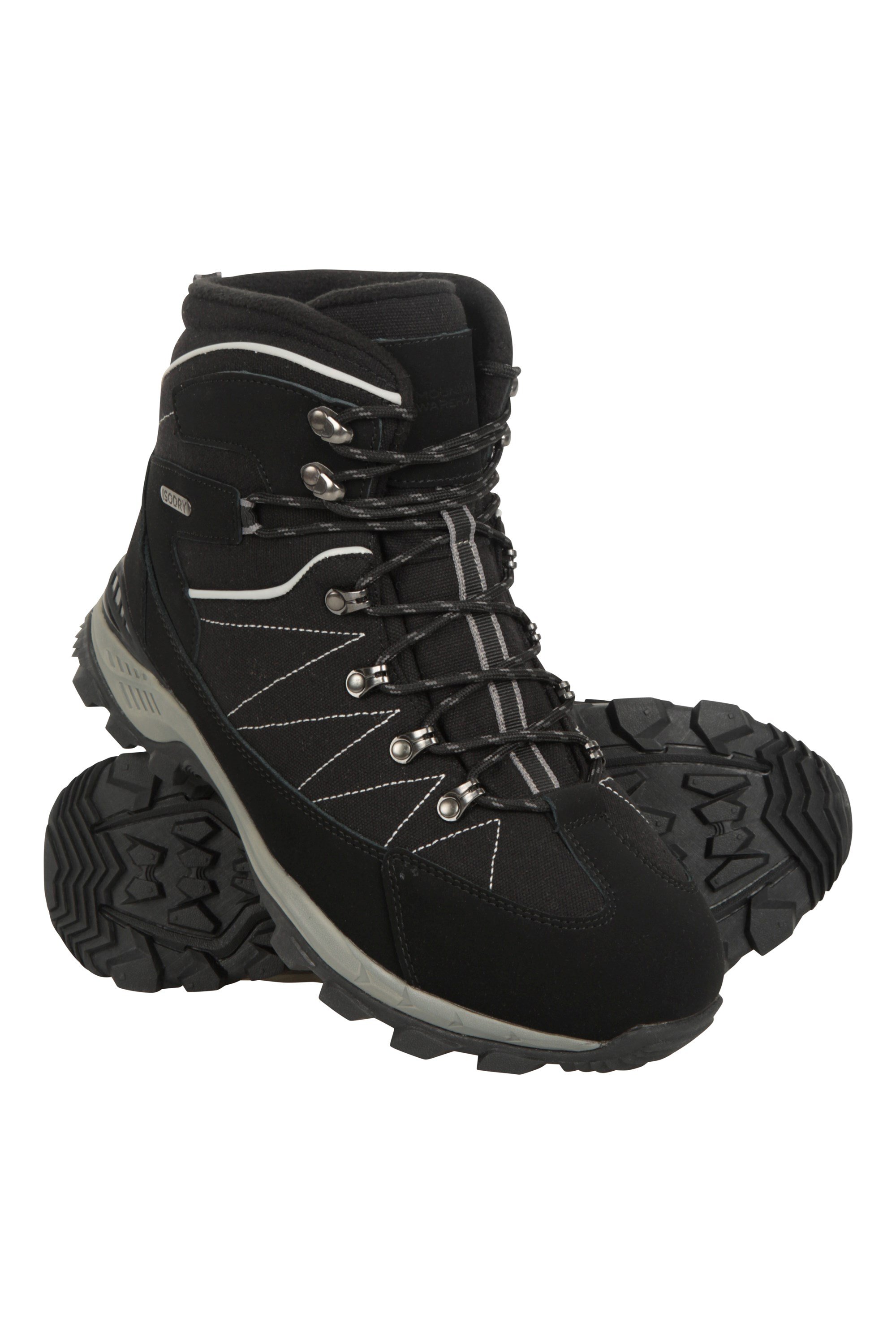 Boulder Herren Winter-Trekking-Stiefel - Grau