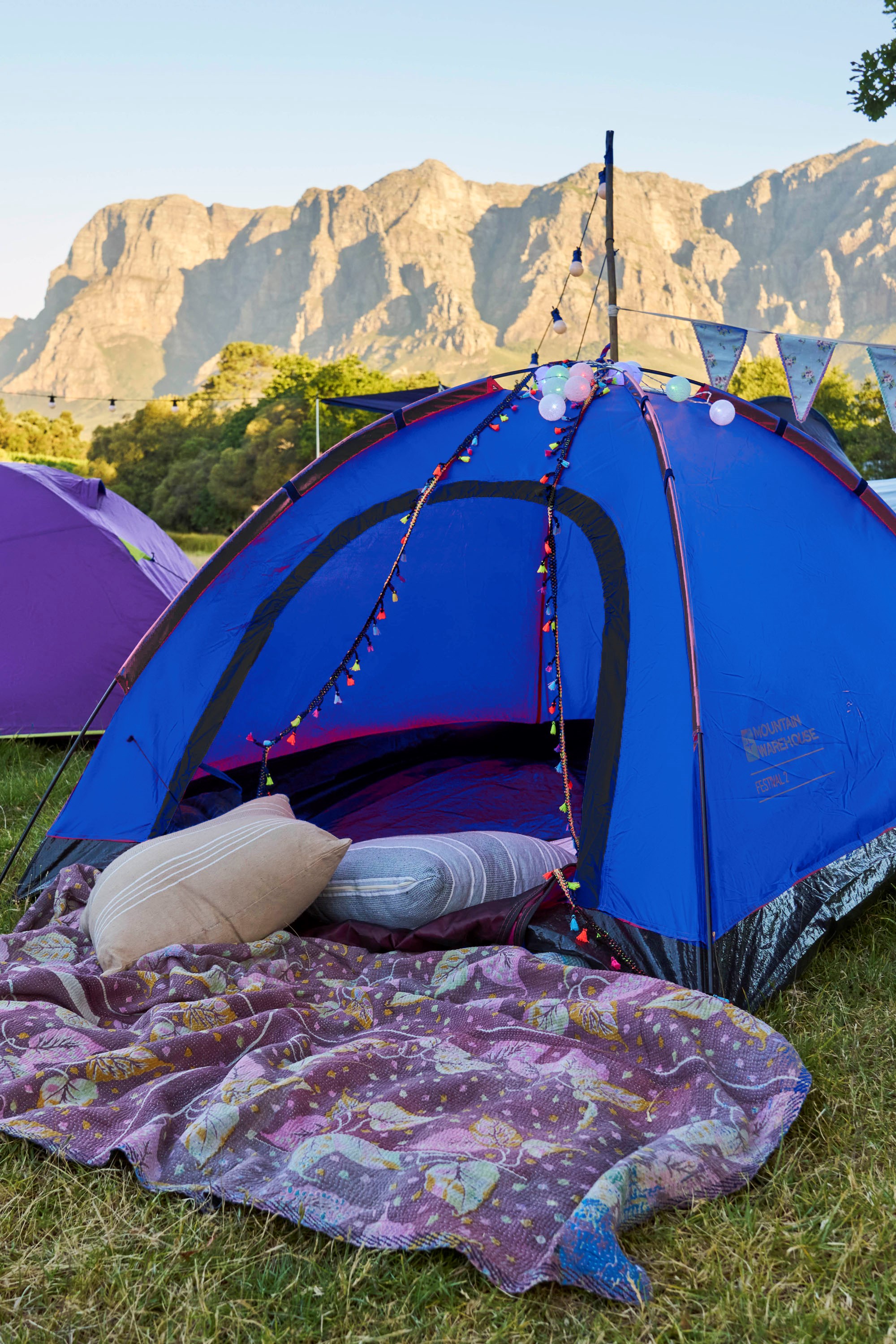 Festival Fun 2-Personen-Zelt - Blau