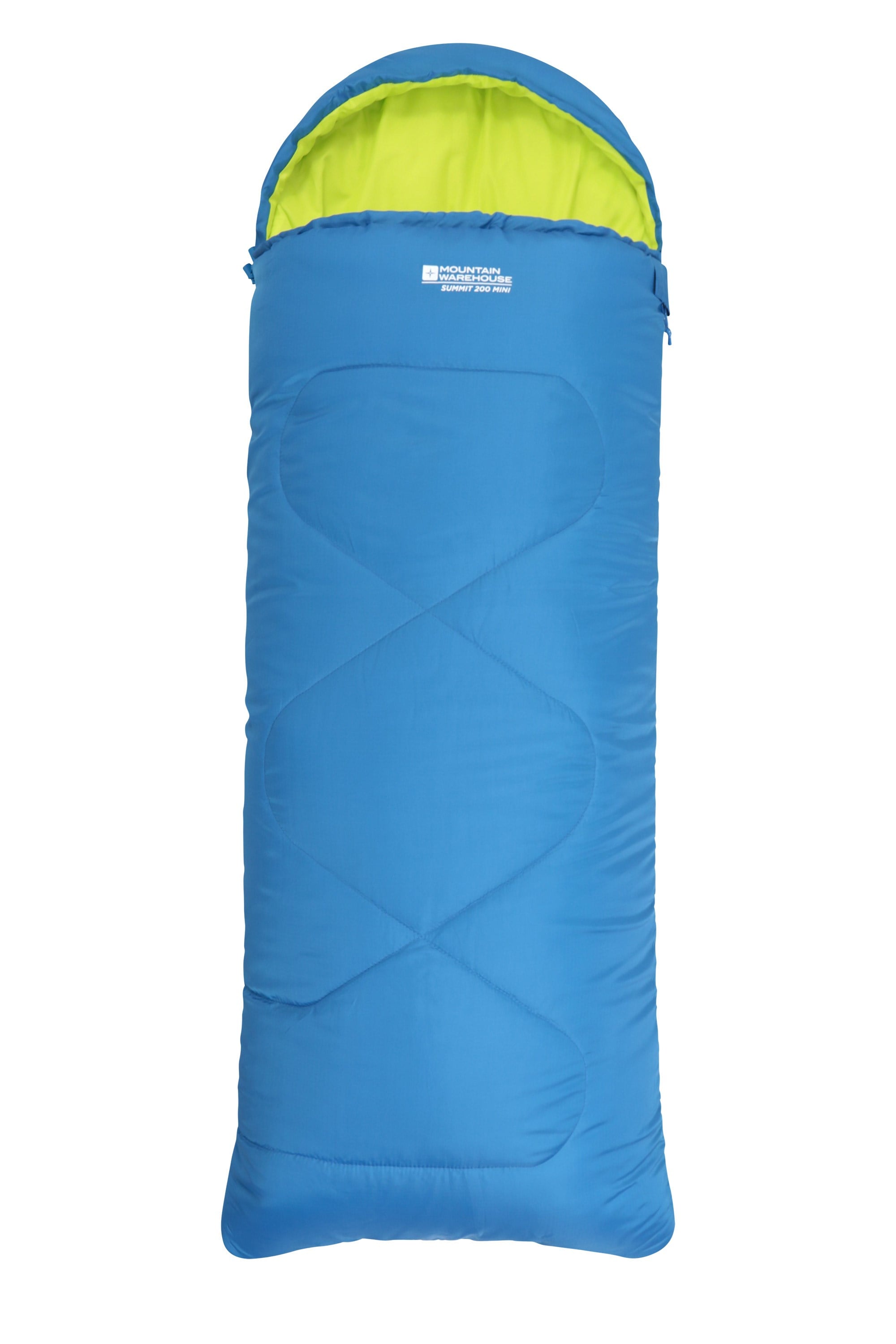 Summit Quadratischer Kinder-Schlafsack - Blau