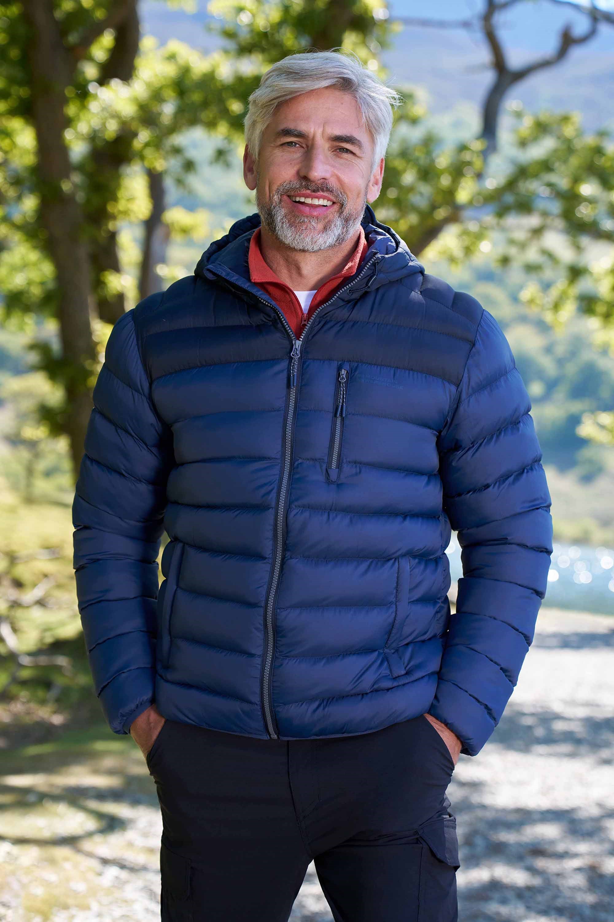 Link Gepolsterte Herrenjacke - Dark Blau