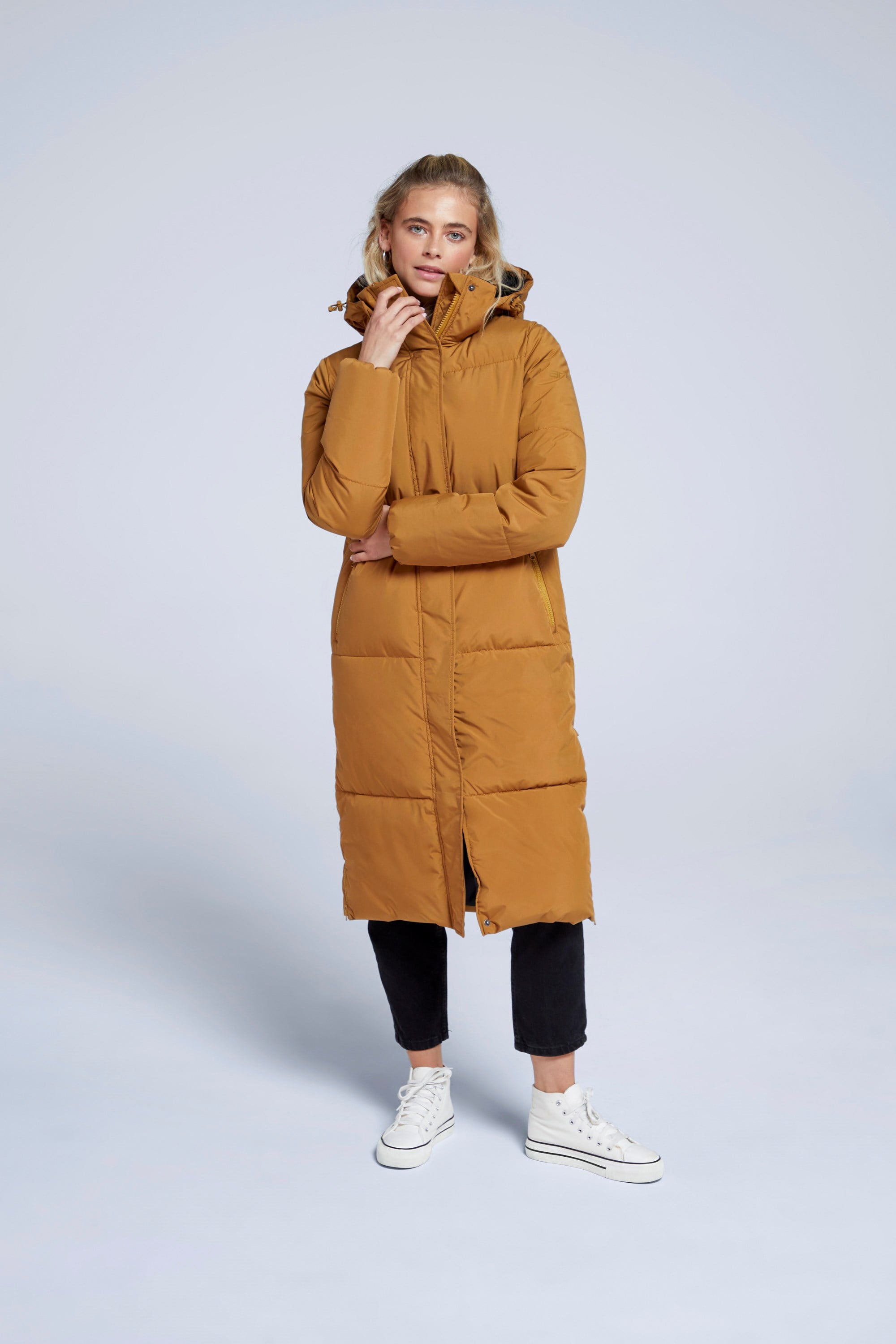 Wilding wattierte Damenjacke - Gelb