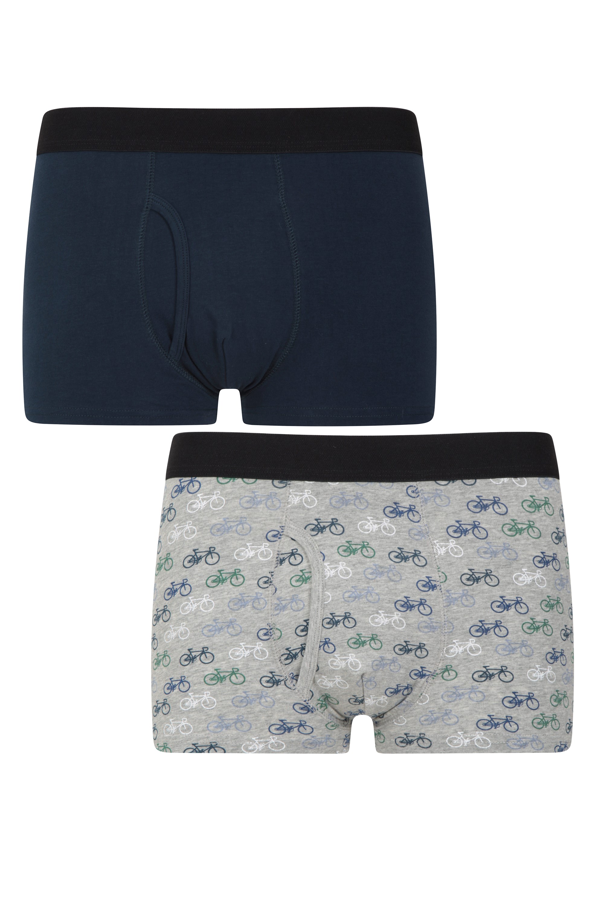 Boxershorts mit Druckmuster für Herren, Mehrfachpackung - Marineblau