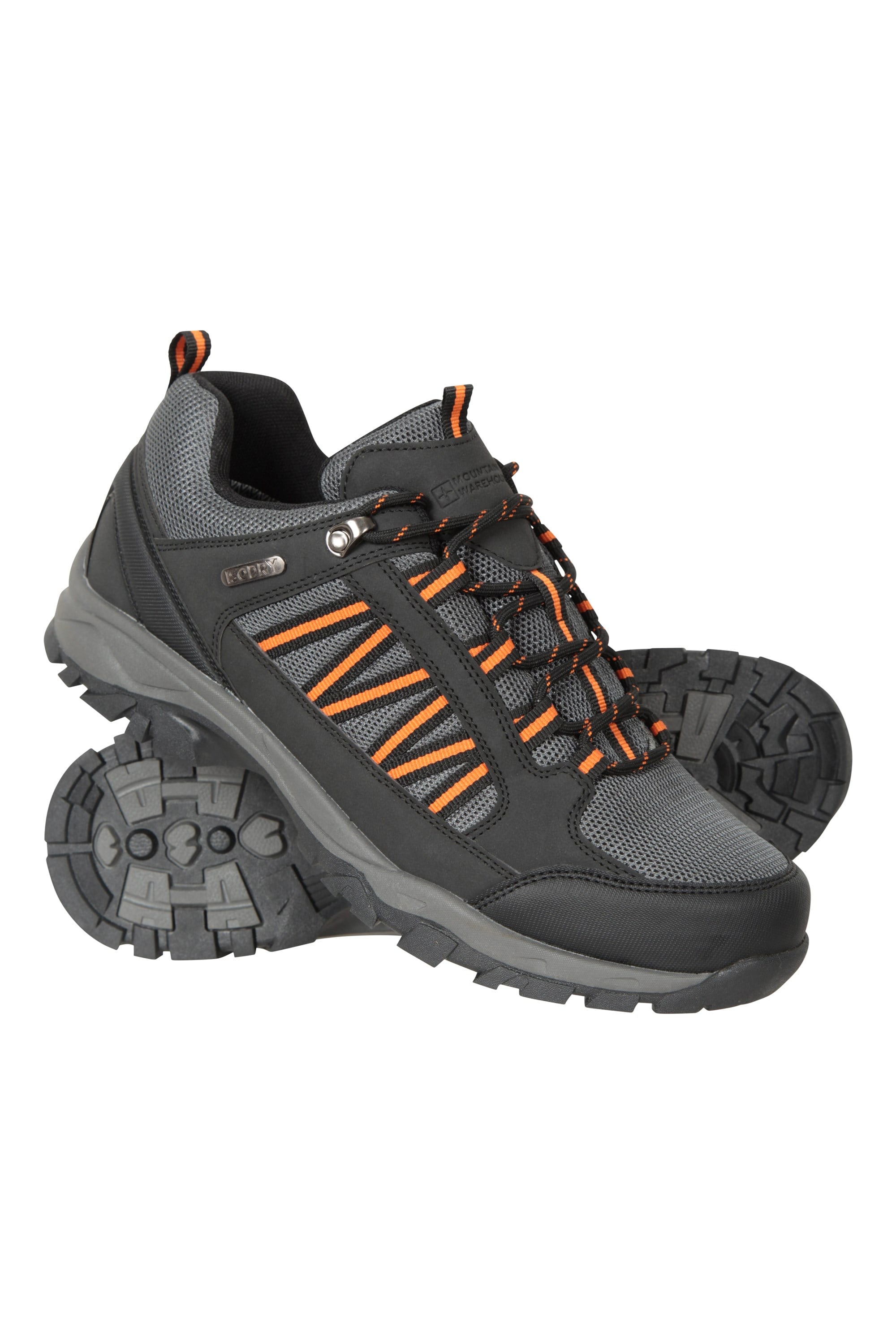 Path Wasserdichte Herrenschuhe - Schwarz