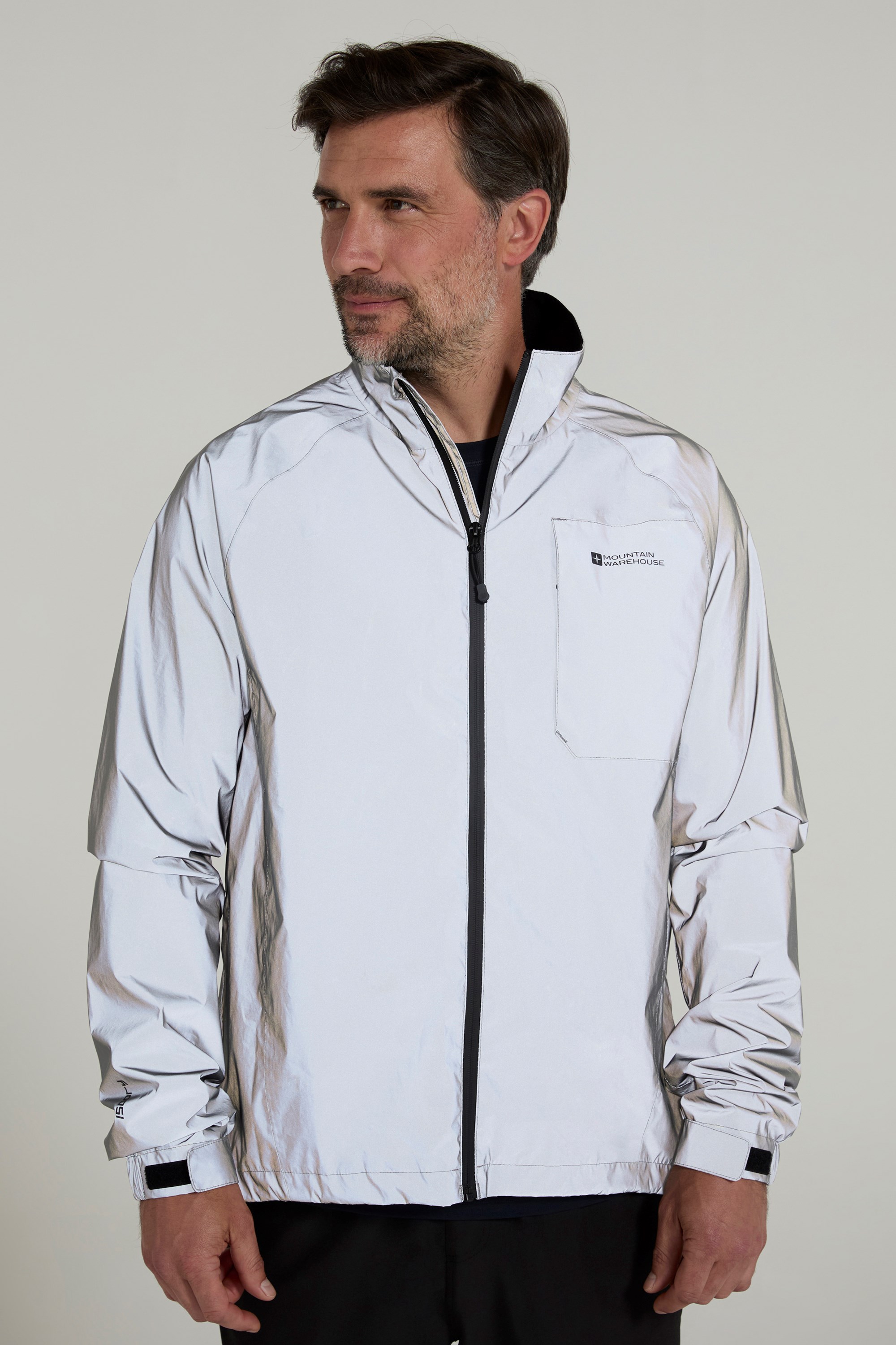 Adrenaline Iso-Viz Herrenjacke - Silber