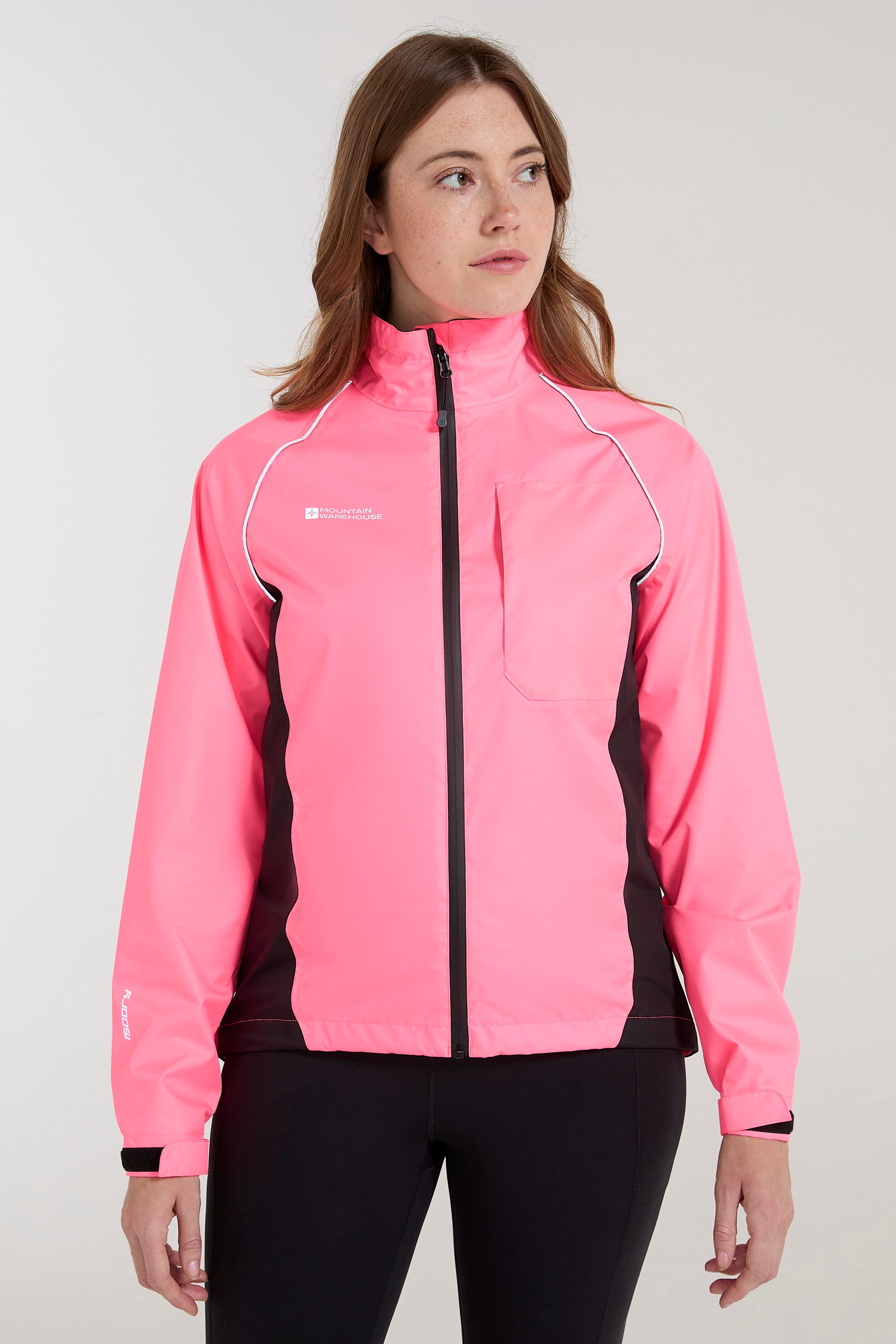 Adrenaline IsoViz Wasserdichte Damenjacke - Rosa