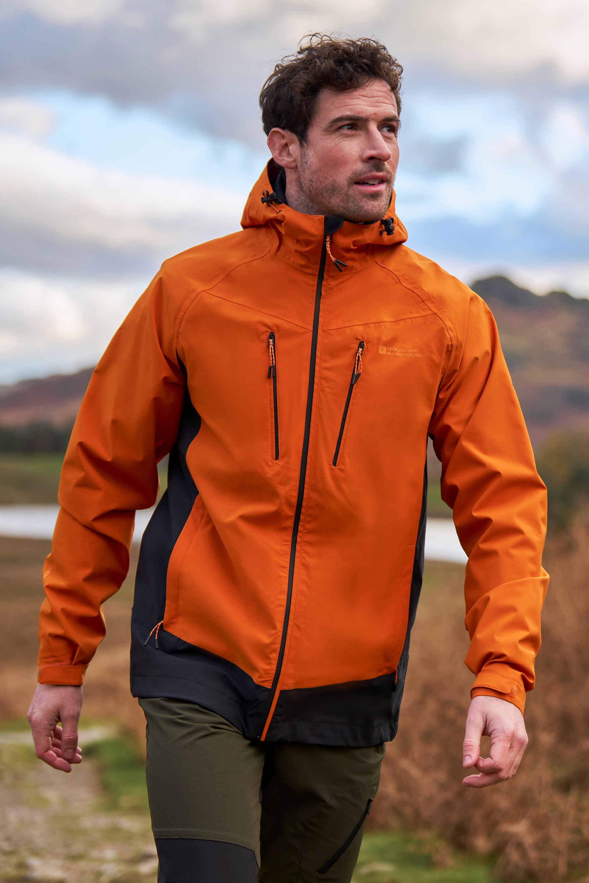 Bounds Wasserdichte Herrenjacke - Orange