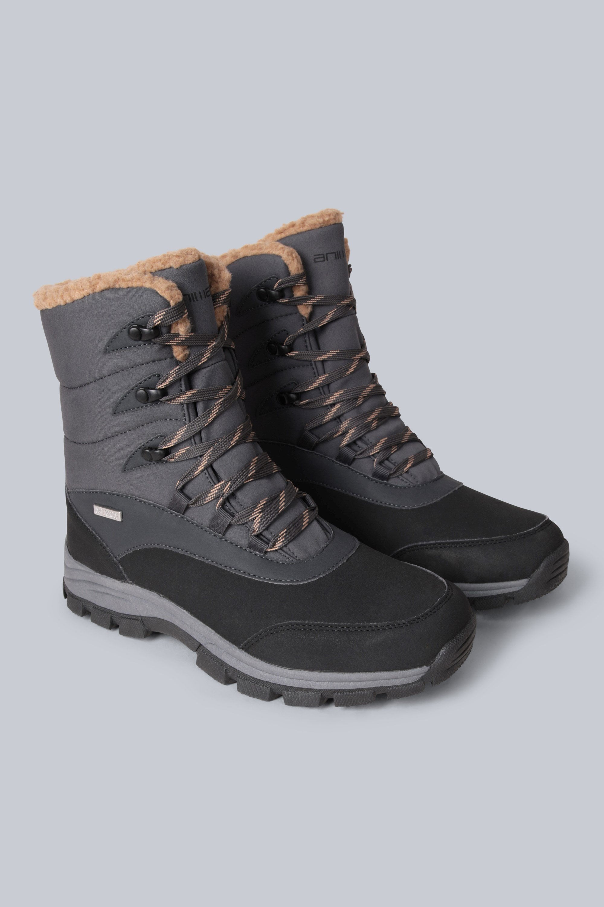 Blizzard Wasserdichte Schneestiefel für Herren - Grau