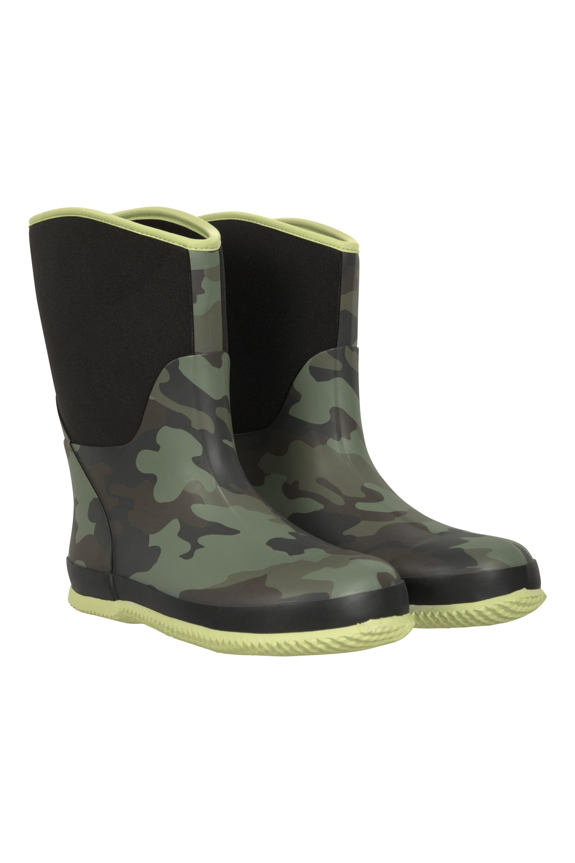 Puddle gummistiefel für Kinder - Schwarz