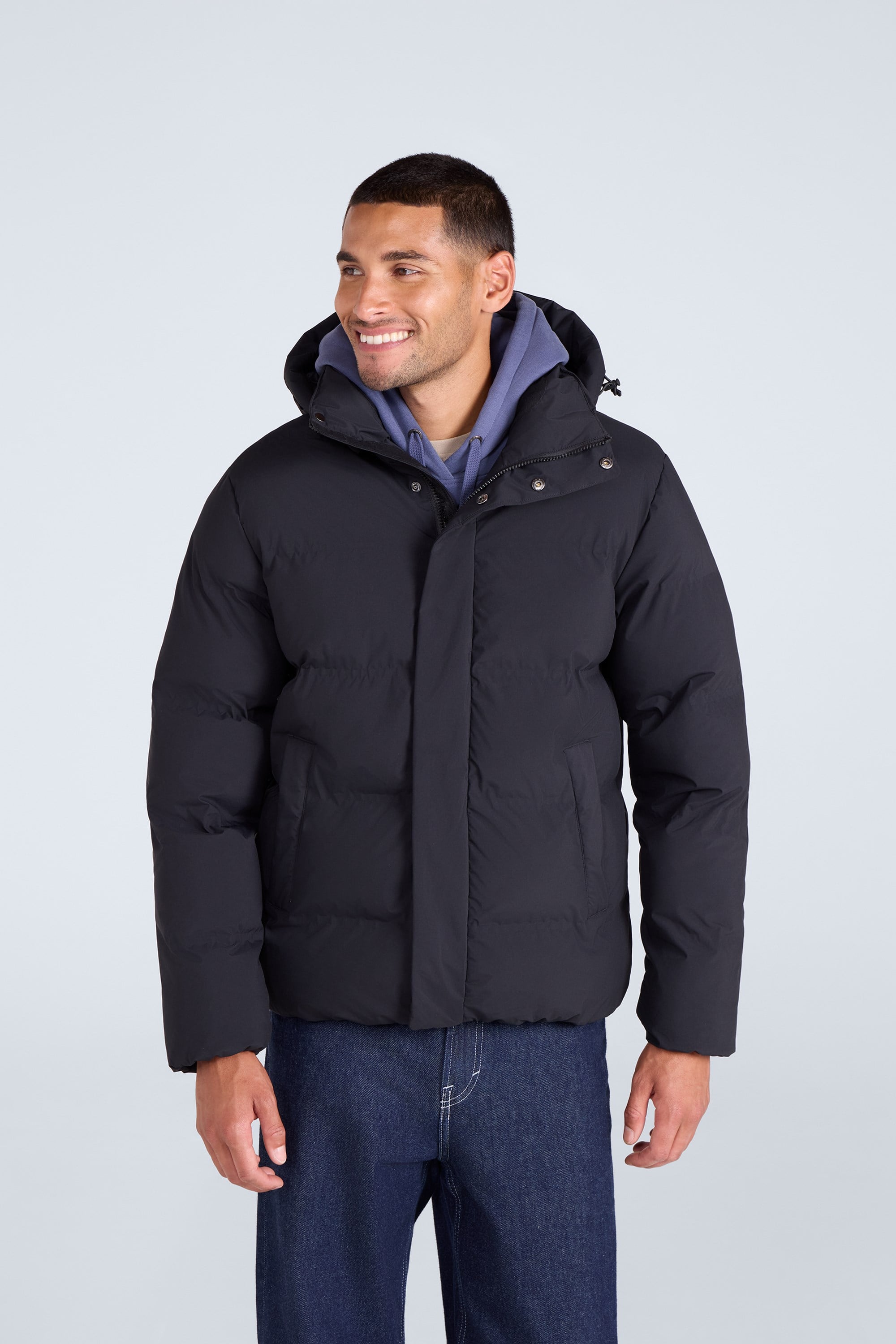 Nimbus Wattierte Herrenjacke - Schwarz