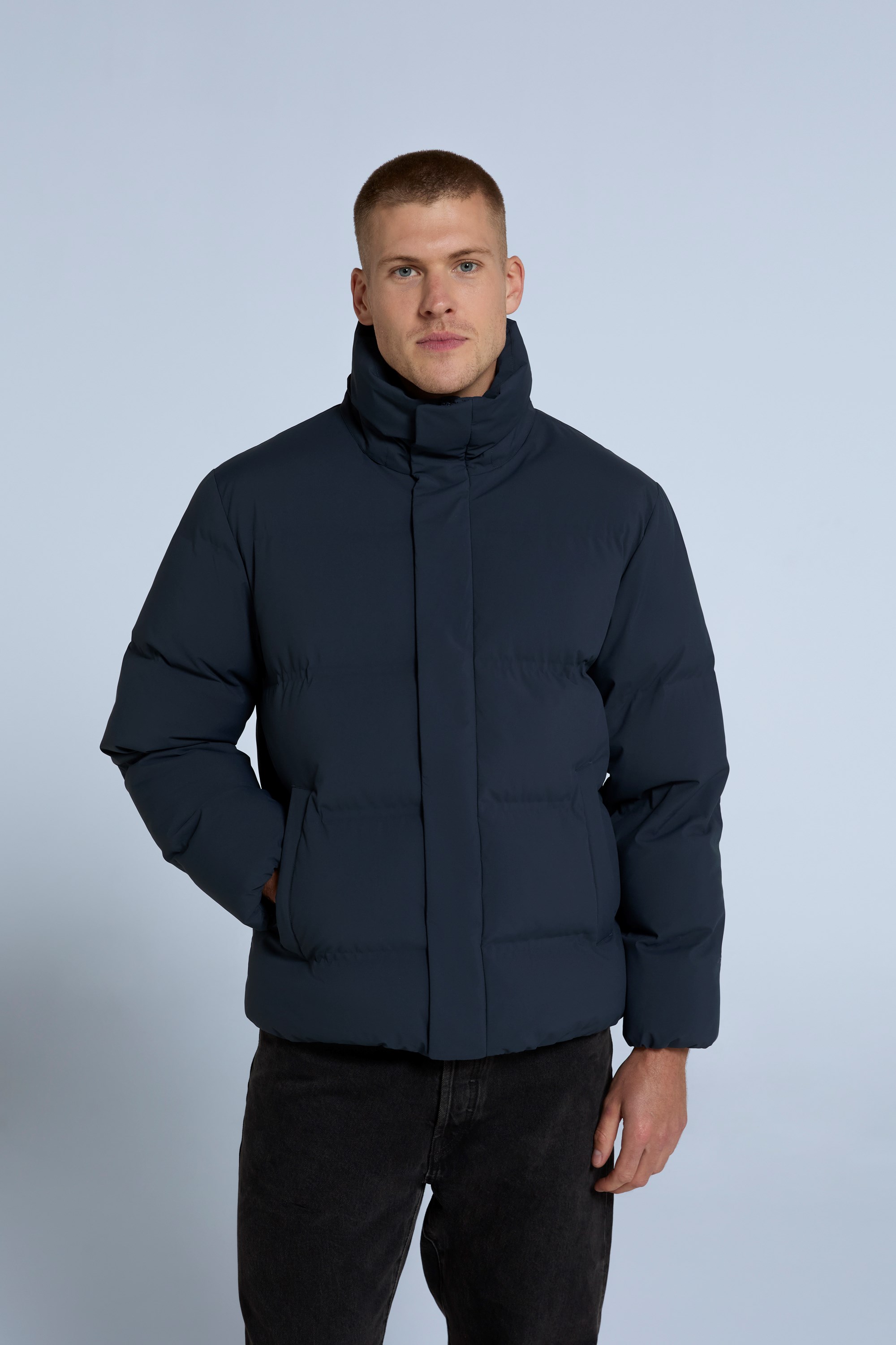 Nimbus Wattierte Herrenjacke - Marineblau
