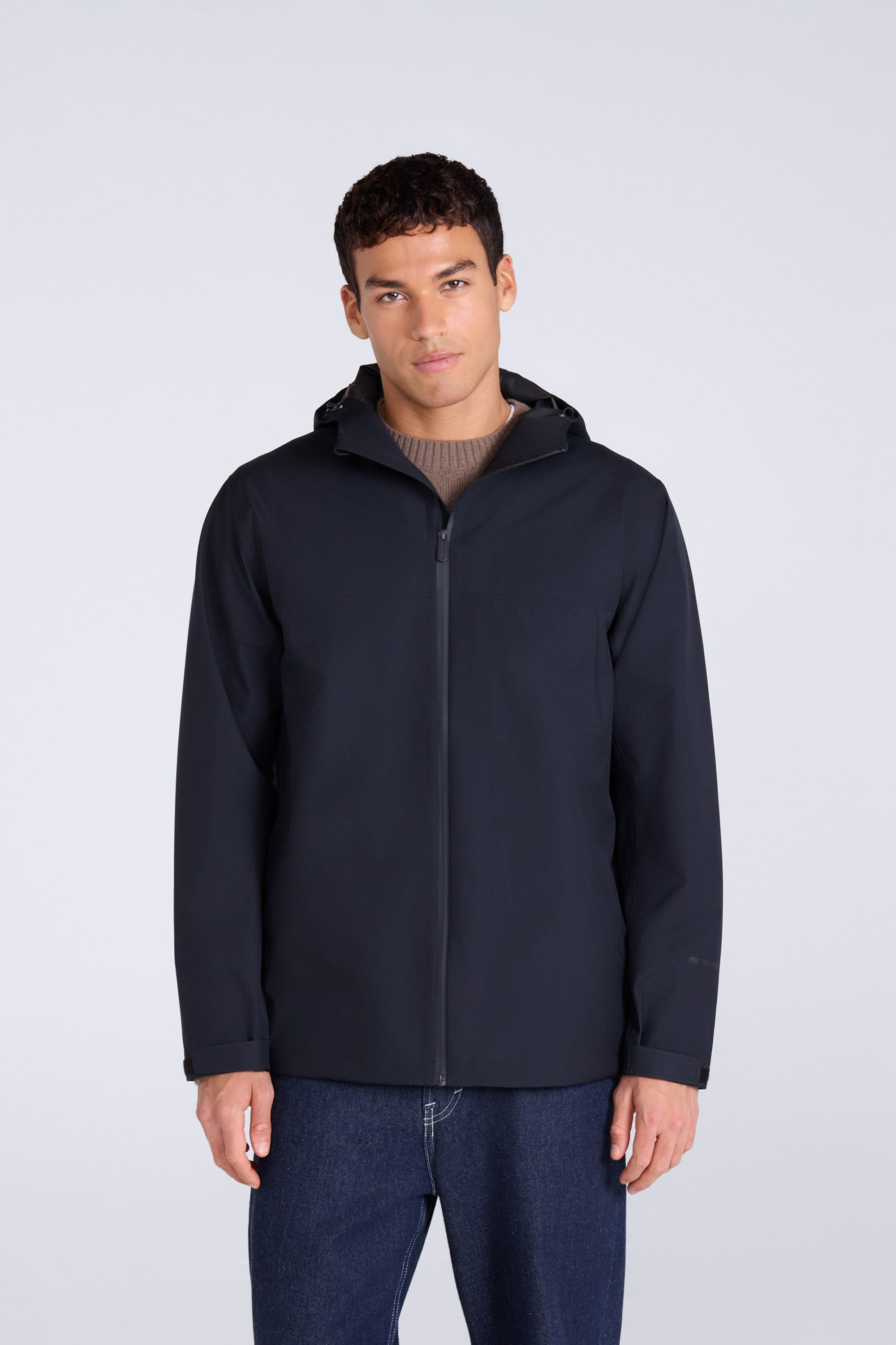 Elements Wasserdichte 2.5-Lagen Herrenjacke - Schwarz