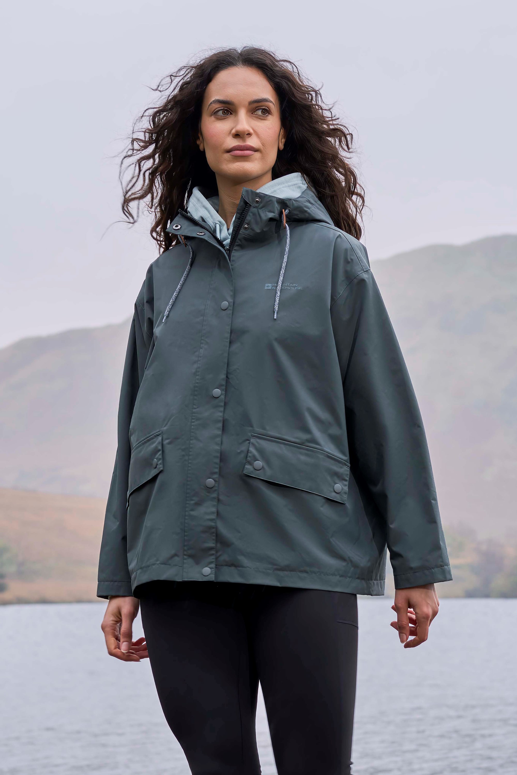 Misty Wasserdichte Damenjacke - Khaki