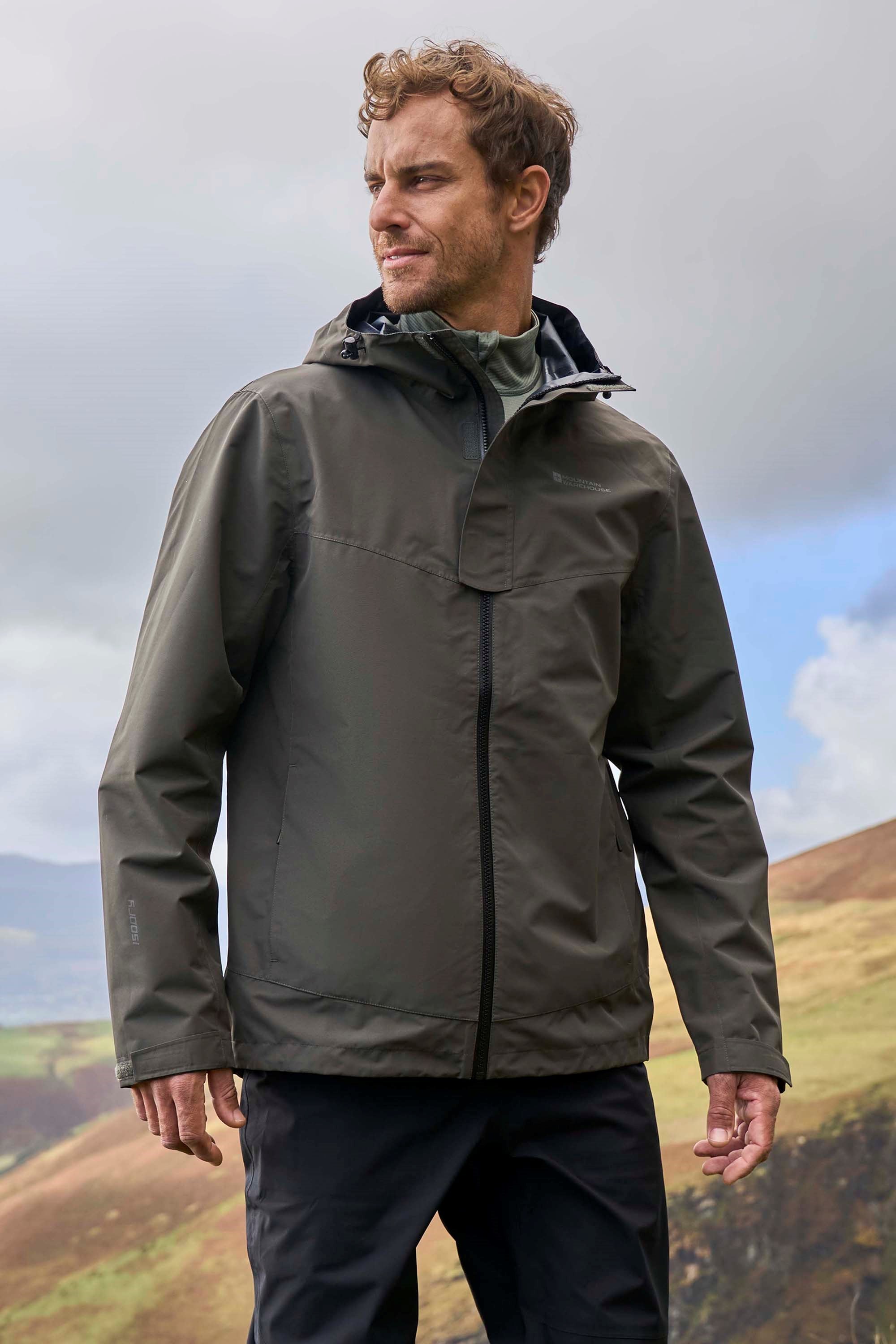 Arlberg Extreme Wasserdichte 2.5-Lagen Herrenjacke - Khaki