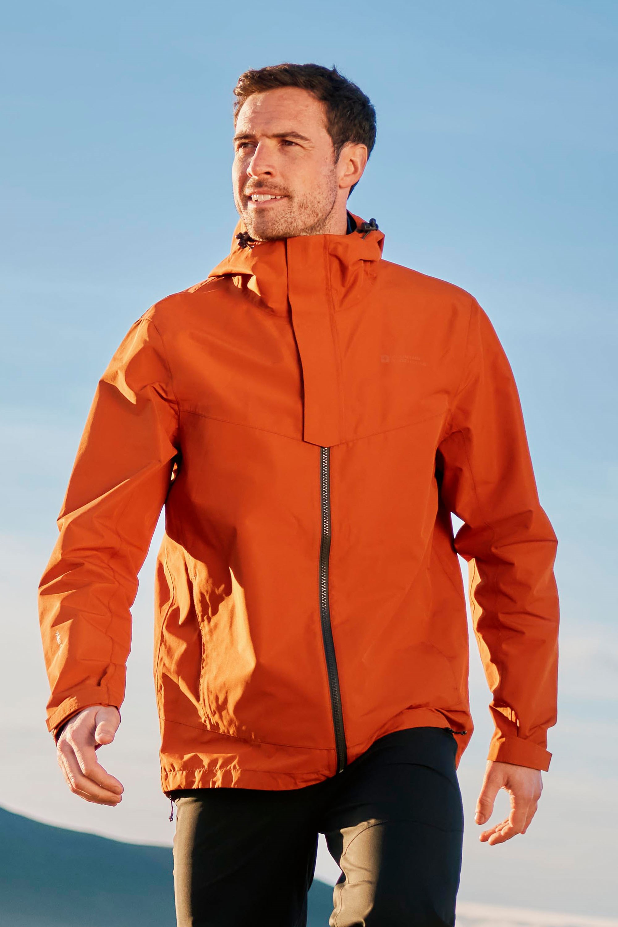 Arlberg Extreme Wasserdichte 2.5-Lagen Herrenjacke - Orange