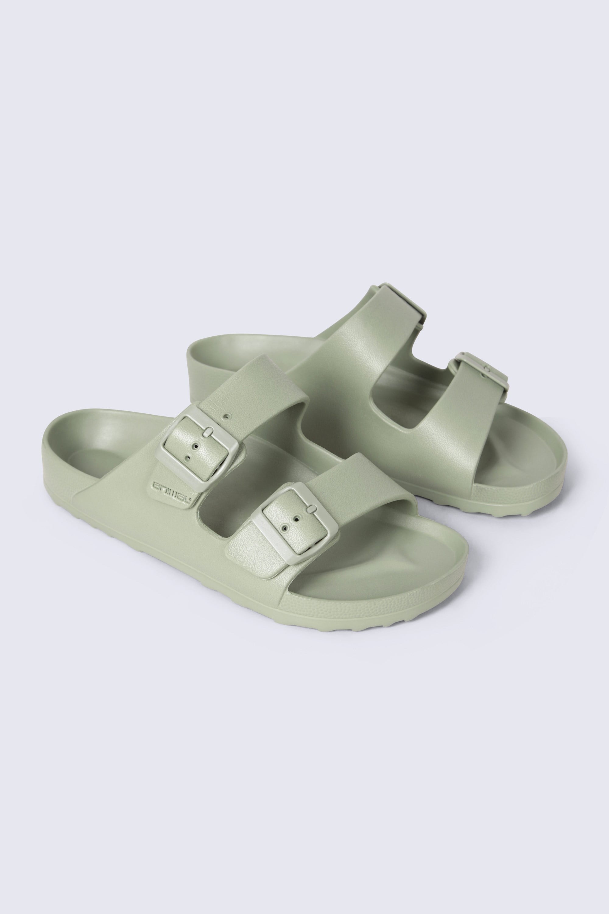 Shore Damen Badelatschen - Khaki