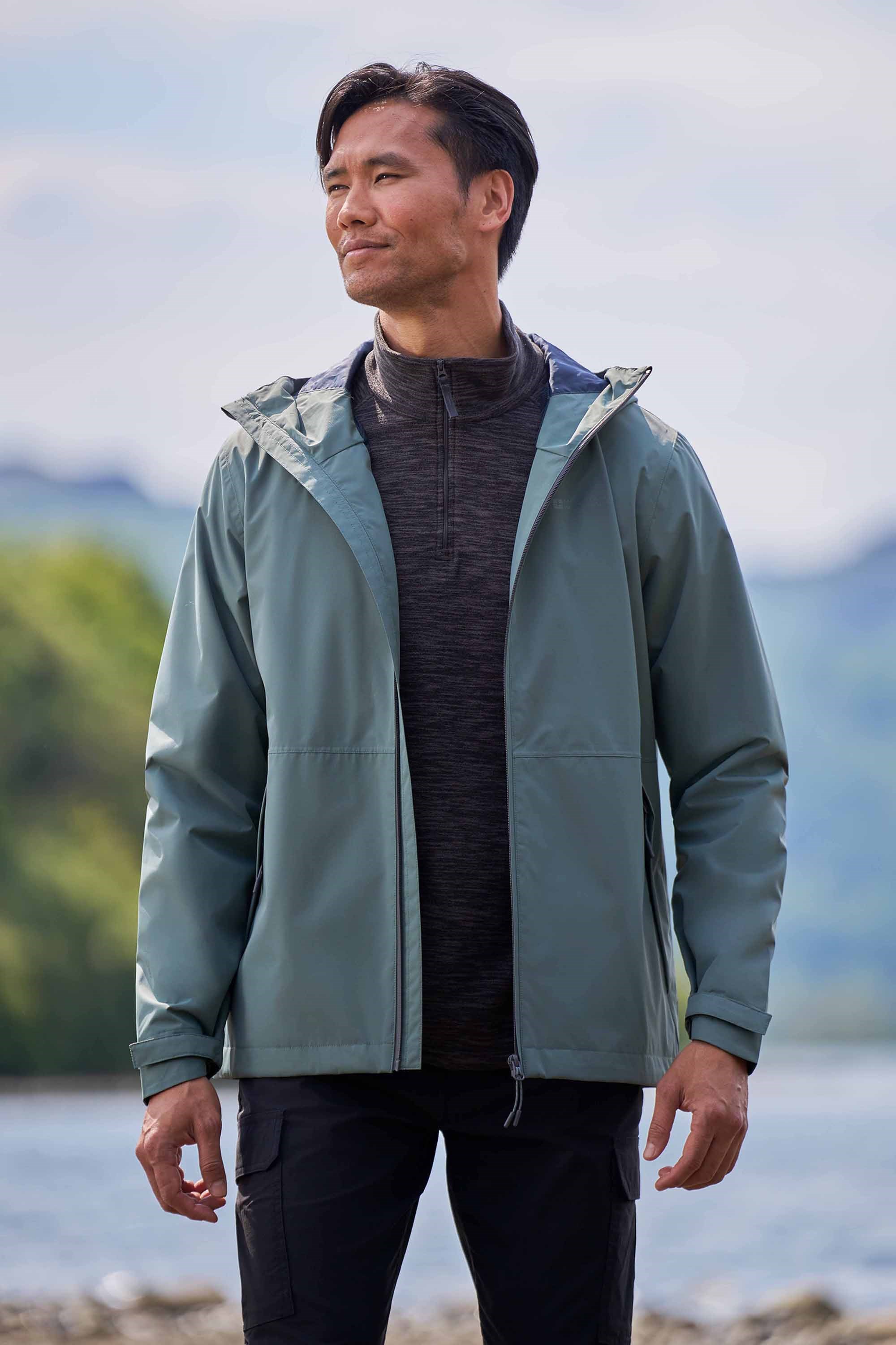 Hill Packaway Wasserdichte Herrenjacke - Grün