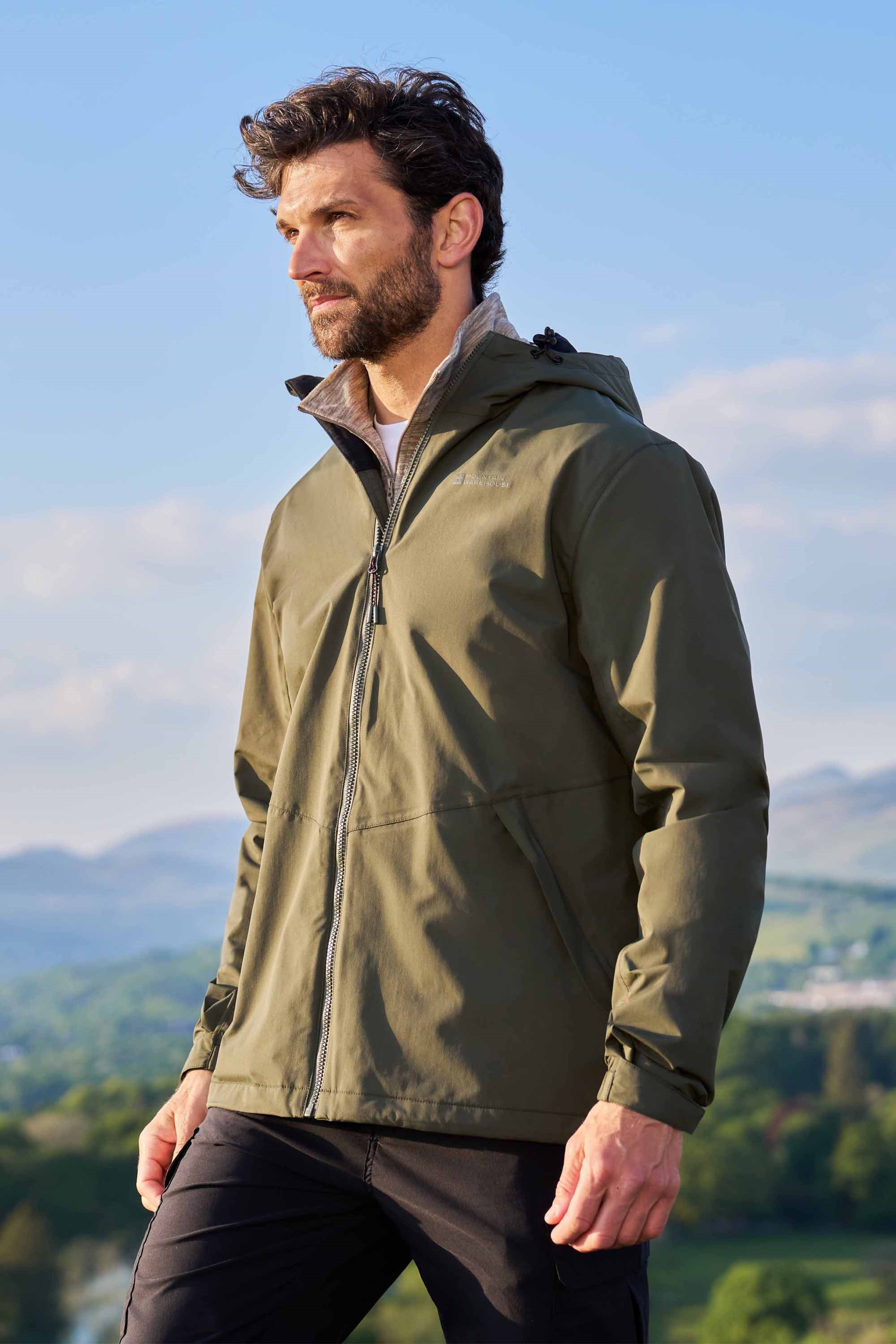 Canyon Wasserdichte Herrenjacke - Dunkel-Khaki