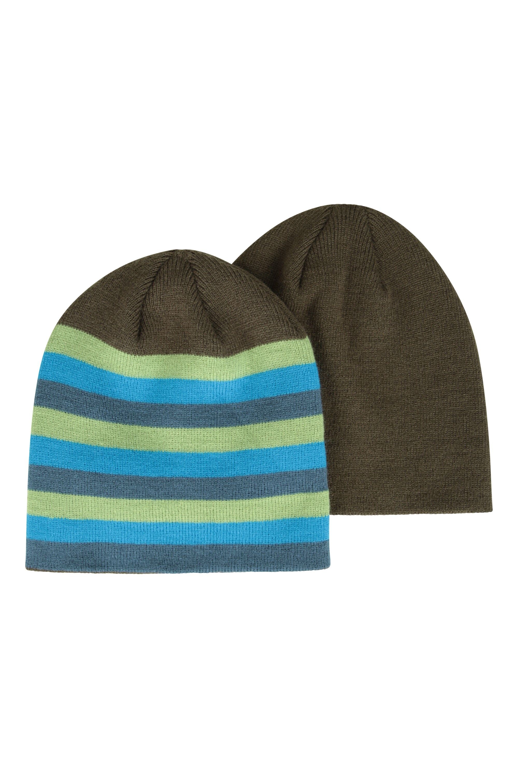 Kinder-Mützen - Multipack - Khaki