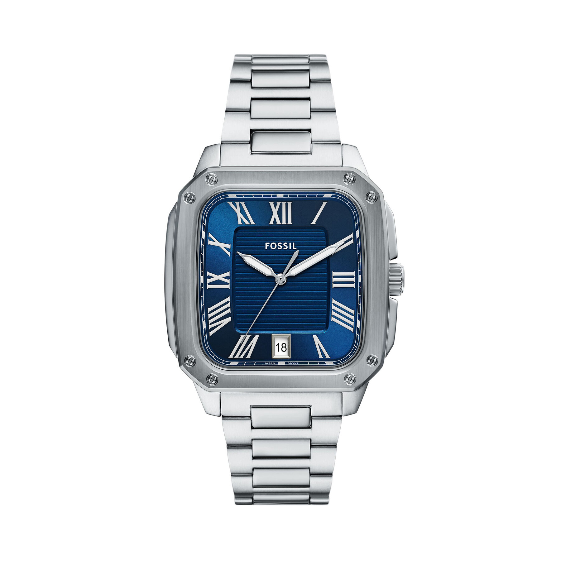 Uhr Fossil Crosby FS6121 Silberfarben