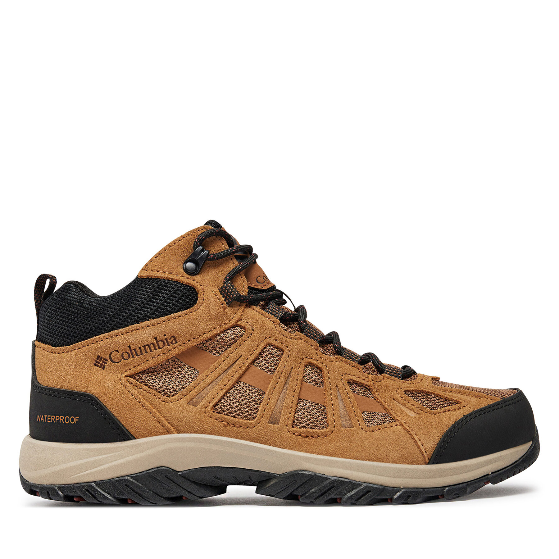 Trekkingschuhe Columbia Redmond™ III Mid Waterproof Walking Shoe 1940581 Braun