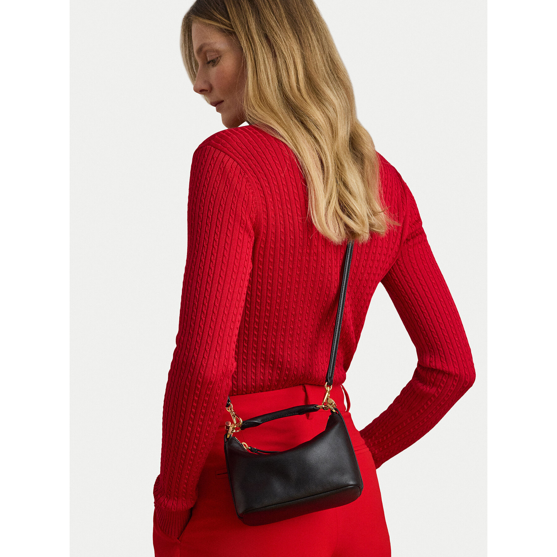 Handtasche LAUREN RALPH LAUREN 431P10531002 Schwarz