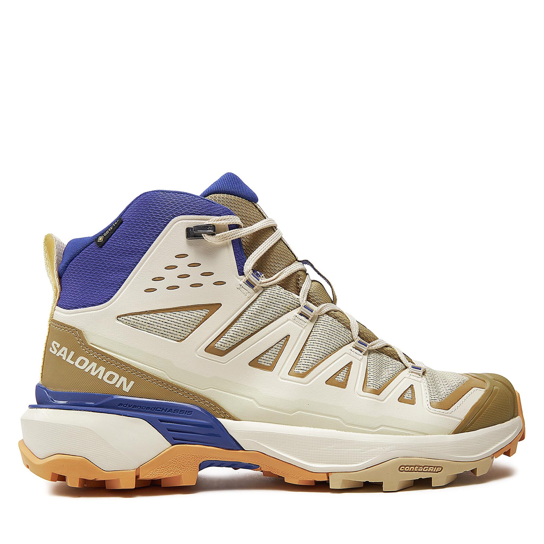 Trekkingschuhe Salomon X Ultra 360 Edge Mid Gore-Tex L47378100 Braun