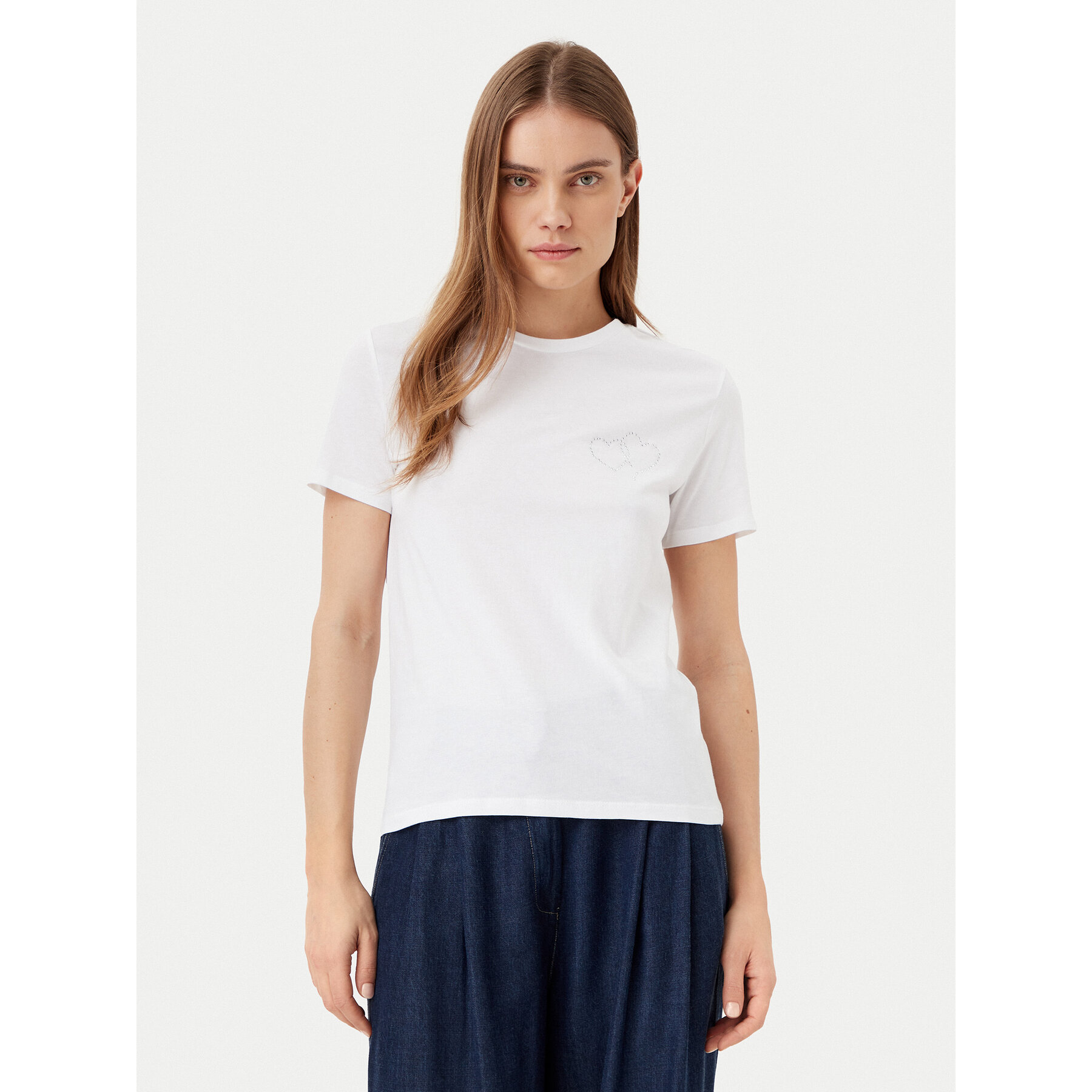 ONLY T-Shirt Ariana 15343771 Weiß Regular Fit