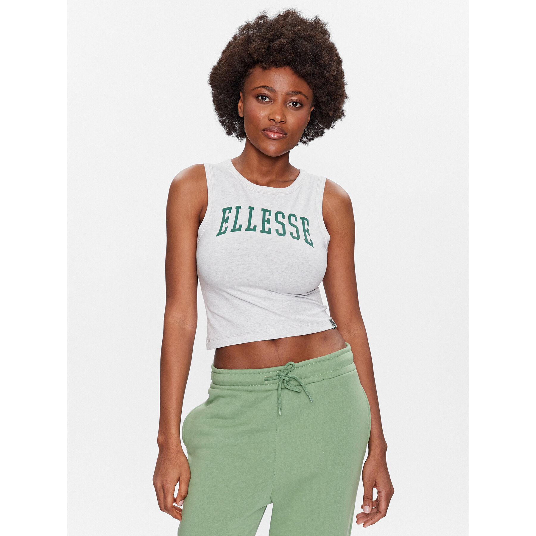 Ellesse Top Fliss SGR17857 Grau Regular Fit