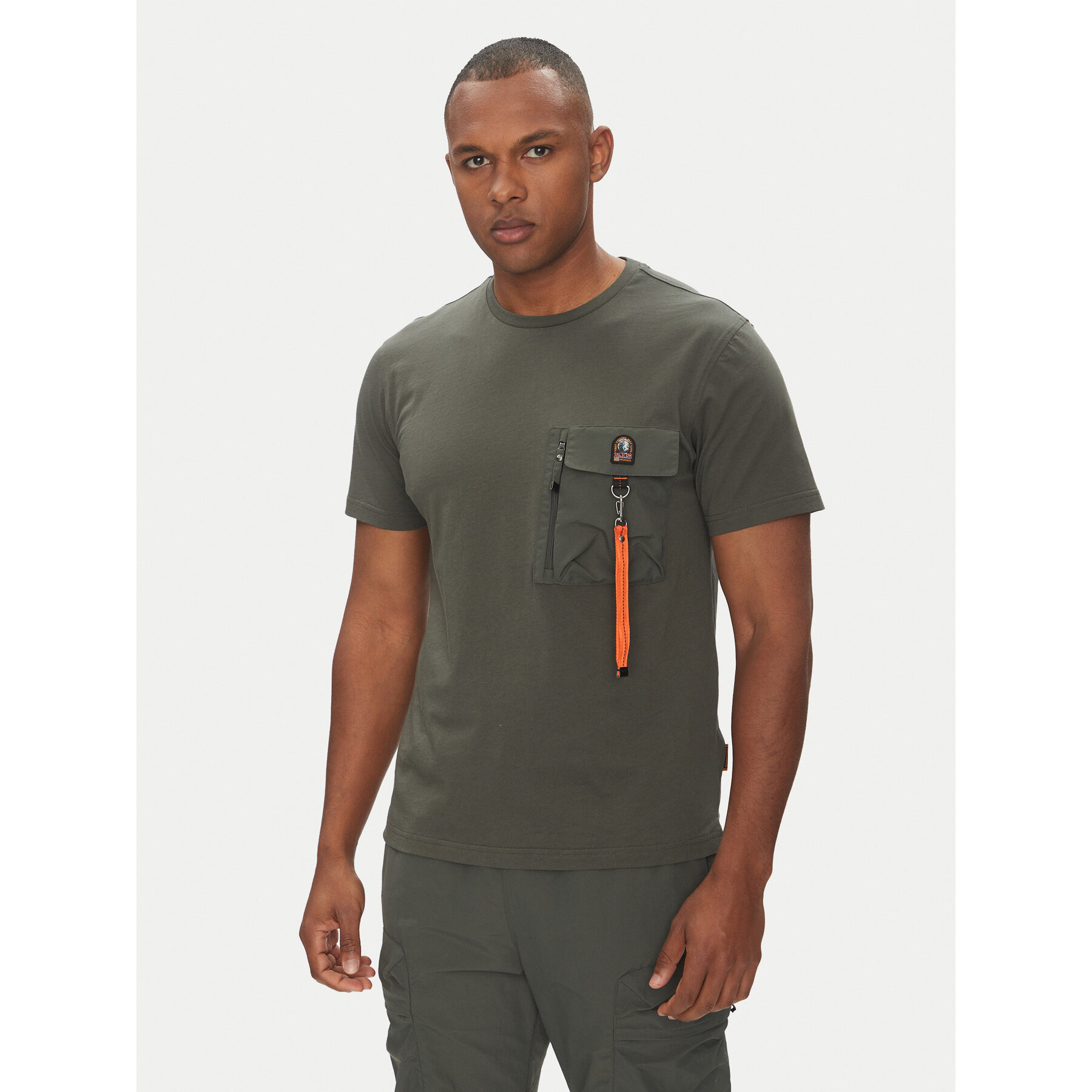 Parajumpers T-Shirt Mojave 25SMPMTSRE07 Grün Regular Fit
