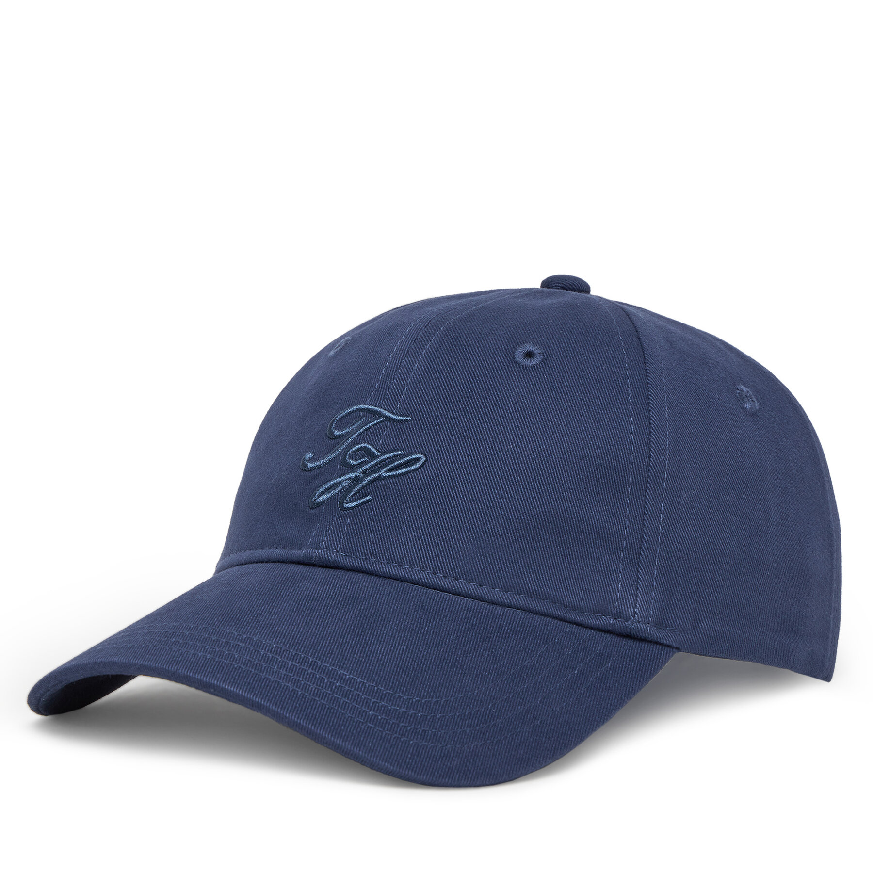 Cap Tommy Hilfiger Embroidered Cap AW0AW17489 Dunkelblau