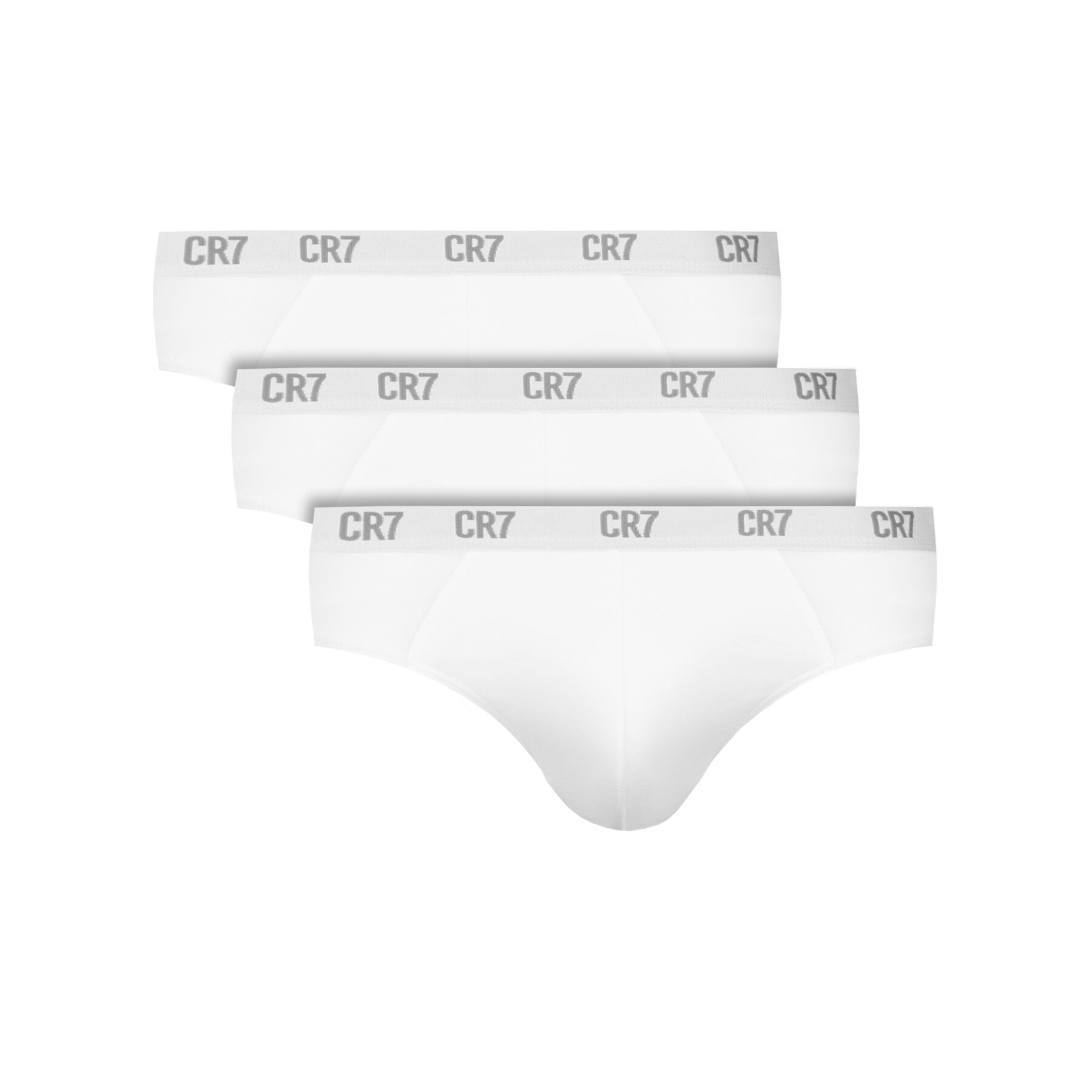 Cristiano Ronaldo CR7 Slips-Set Main Basic Brief 3Pack 8100-66-100 Weiß