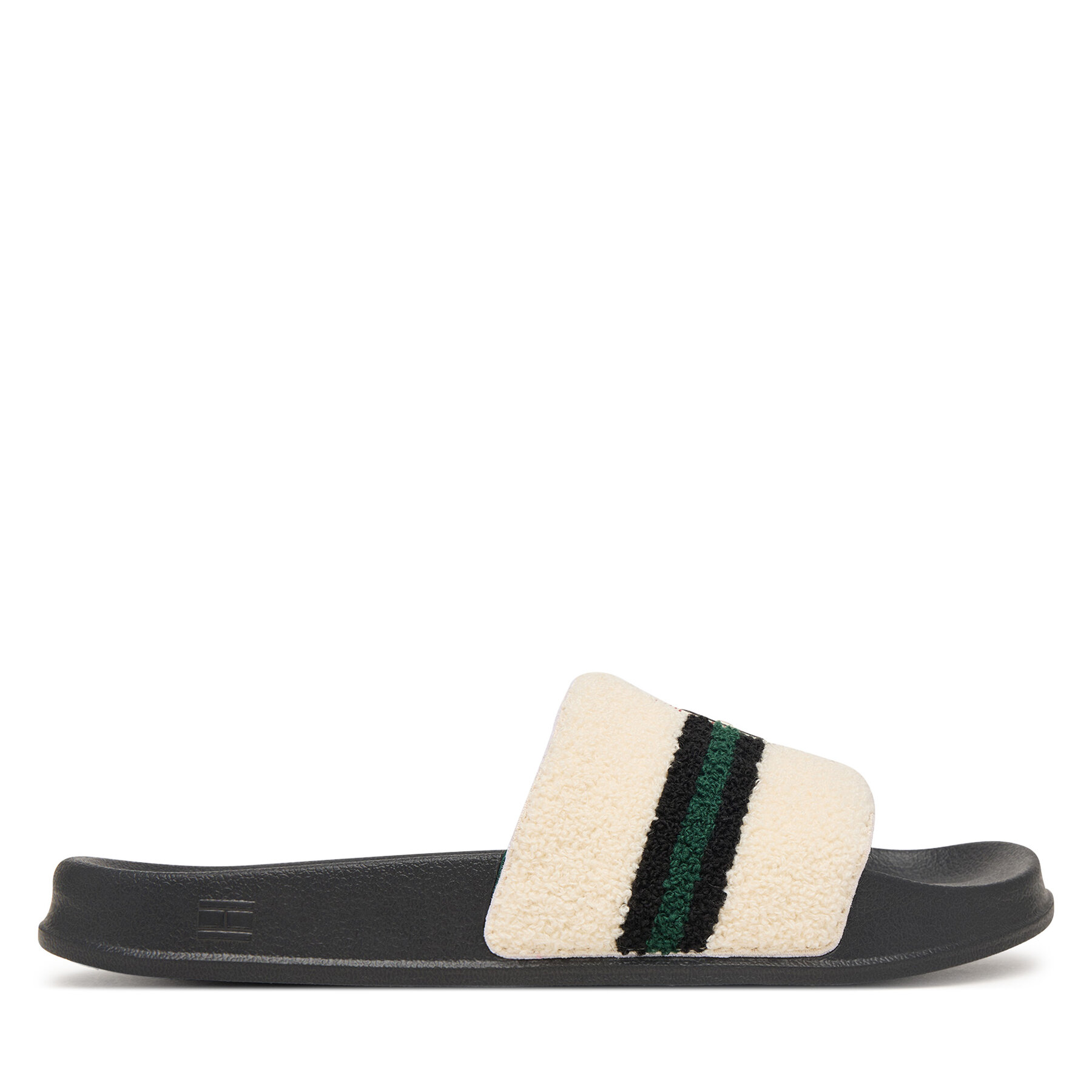 Pantoletten Tommy Hilfiger Hilfiger Towelling Pool Slide FM0FM06007 Creme