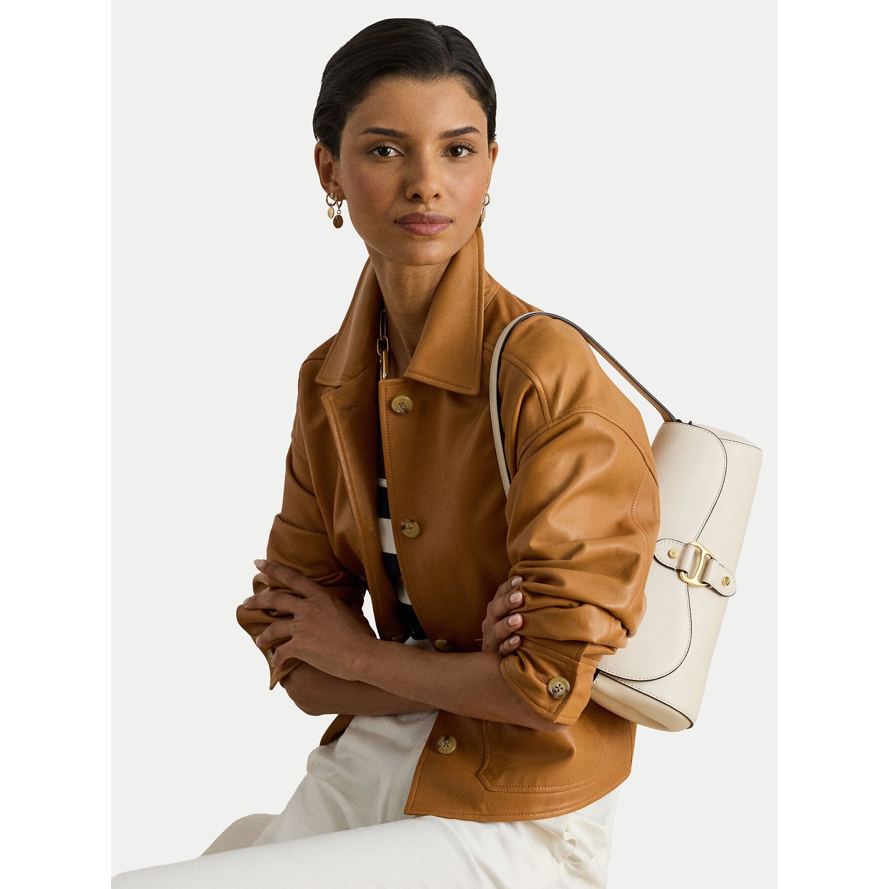 Handtasche LAUREN RALPH LAUREN 431977487004 Weiß