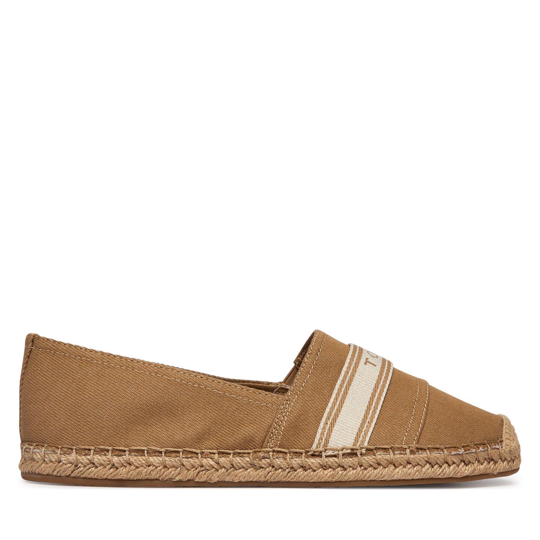 Espadrilles Tommy Hilfiger Hilfiger Webbing Espadrille FW0FW09334 Braun
