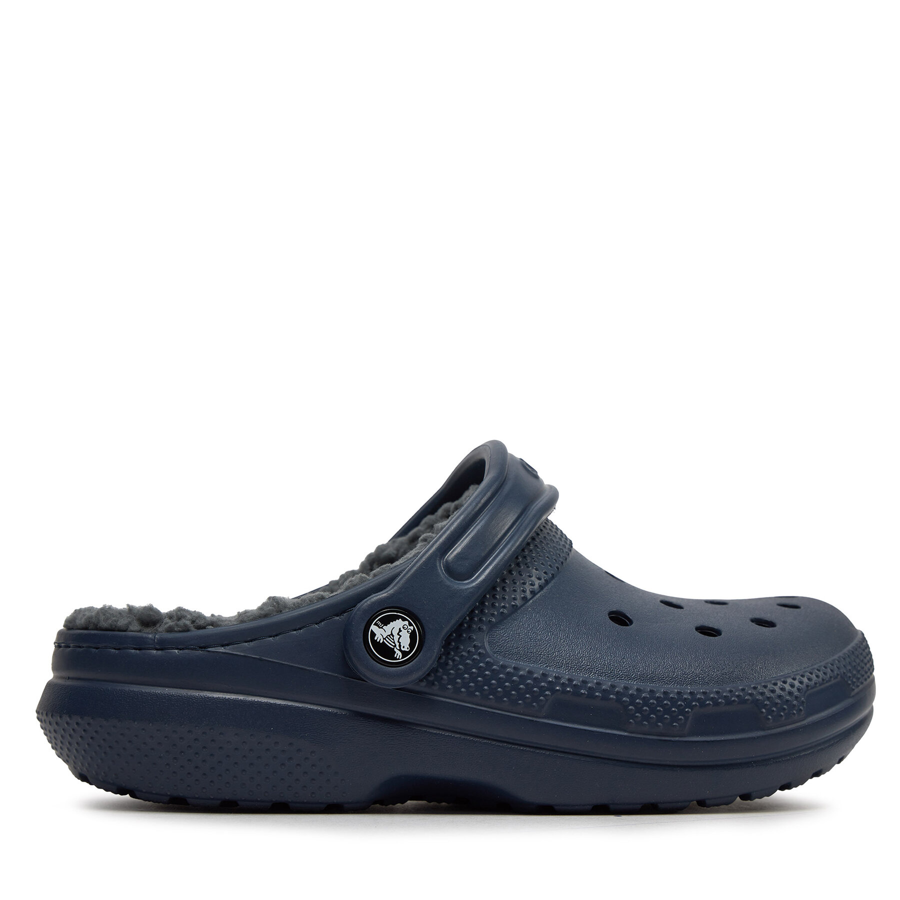 Pantoletten Crocs Classic Lined Clog 203591 Dunkelblau