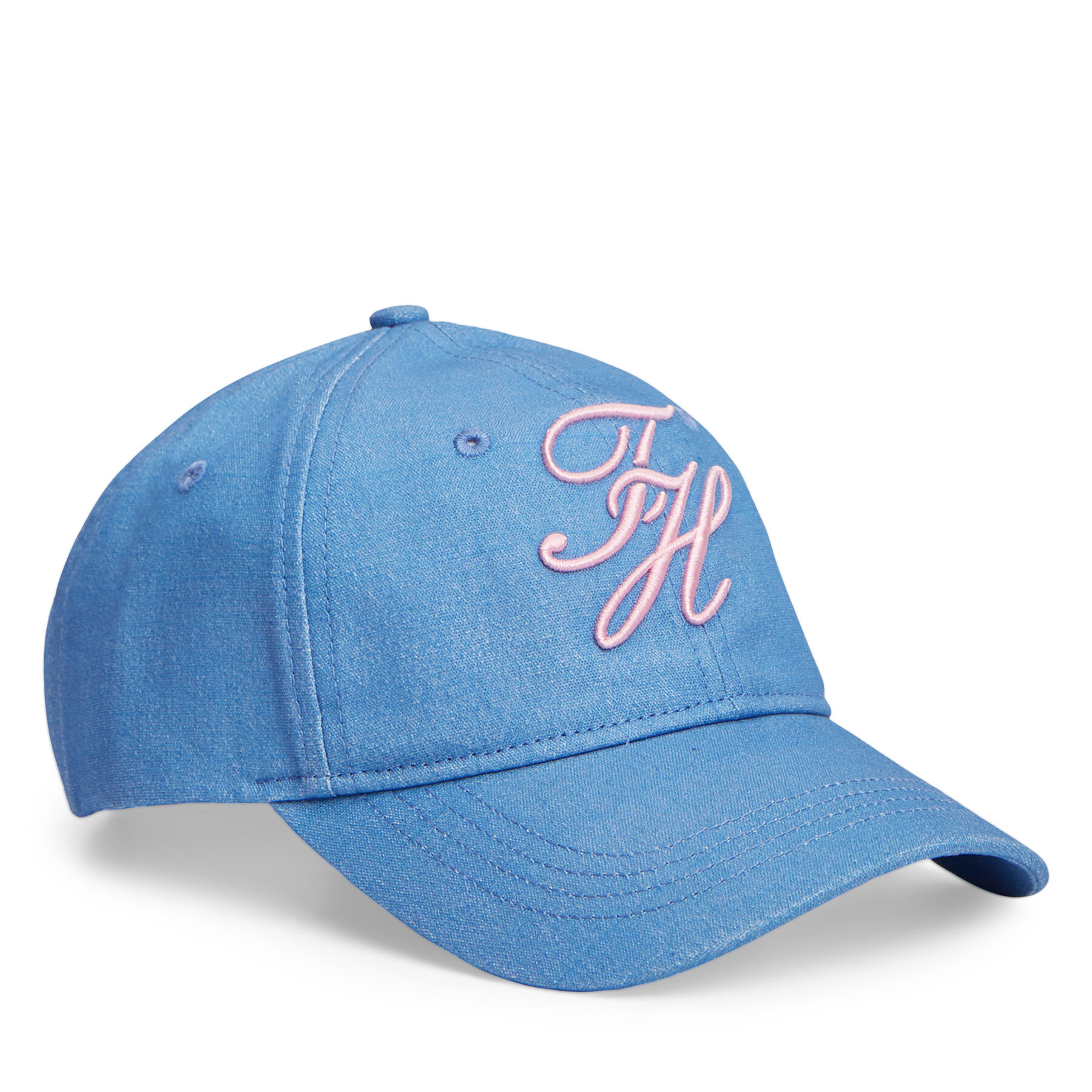 Cap Tommy Hilfiger Logo Embroidery Baseball Cap AW0AW18338 Blau