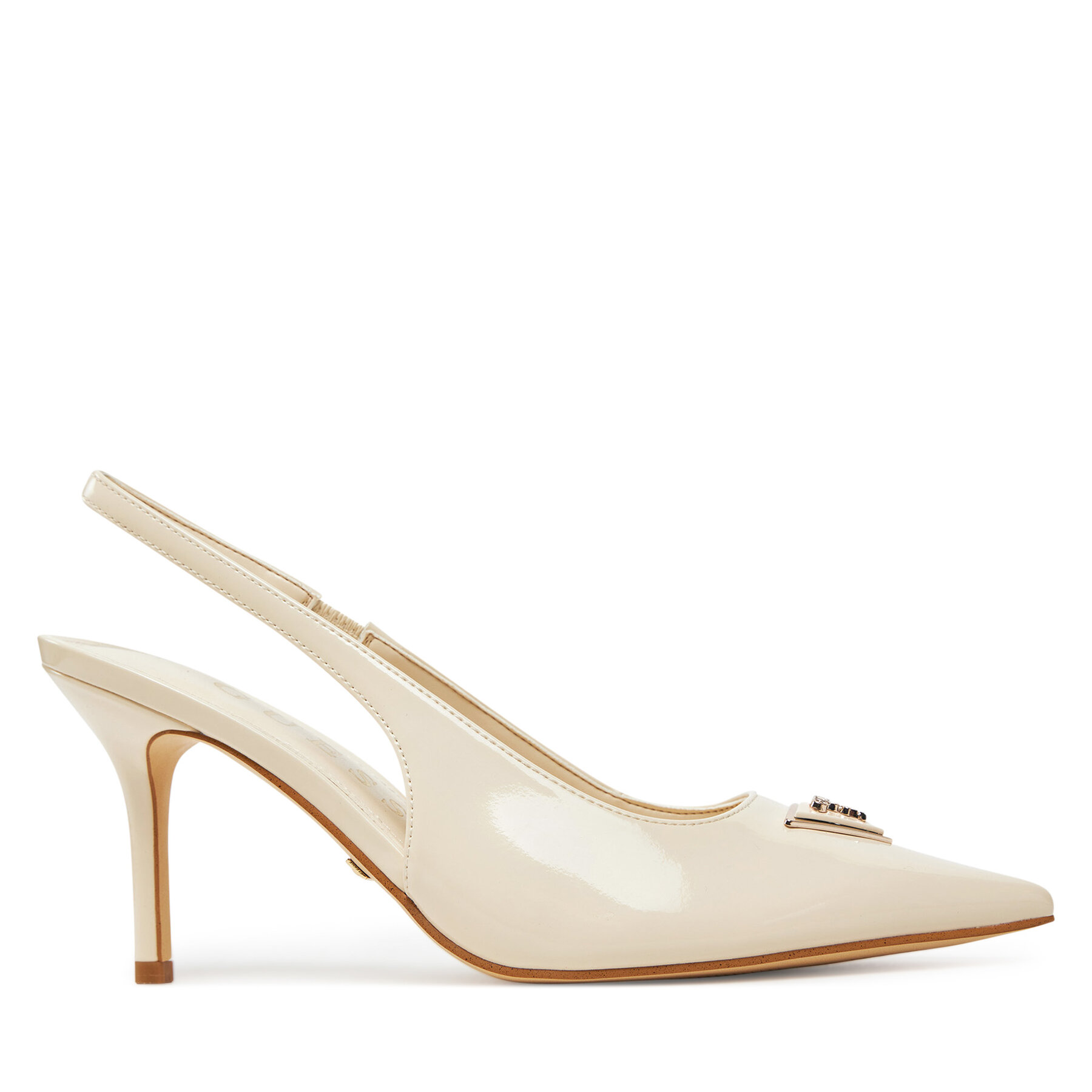 High Heels Guess FLJNAS PAF05 Beige