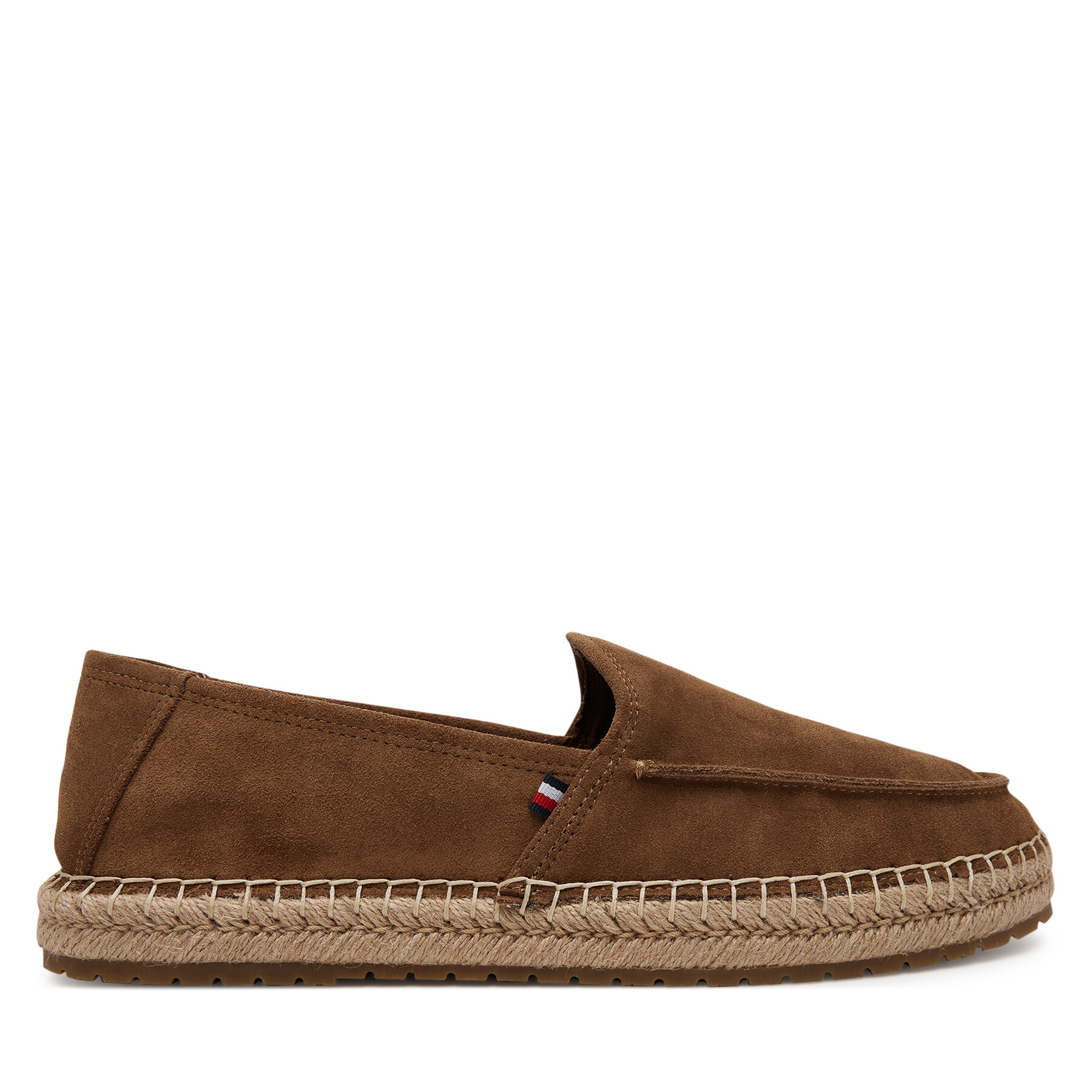 Espadrilles Tommy Hilfiger Hilfiger Flex Espa Suede Loafer FM0FM05392 Braun