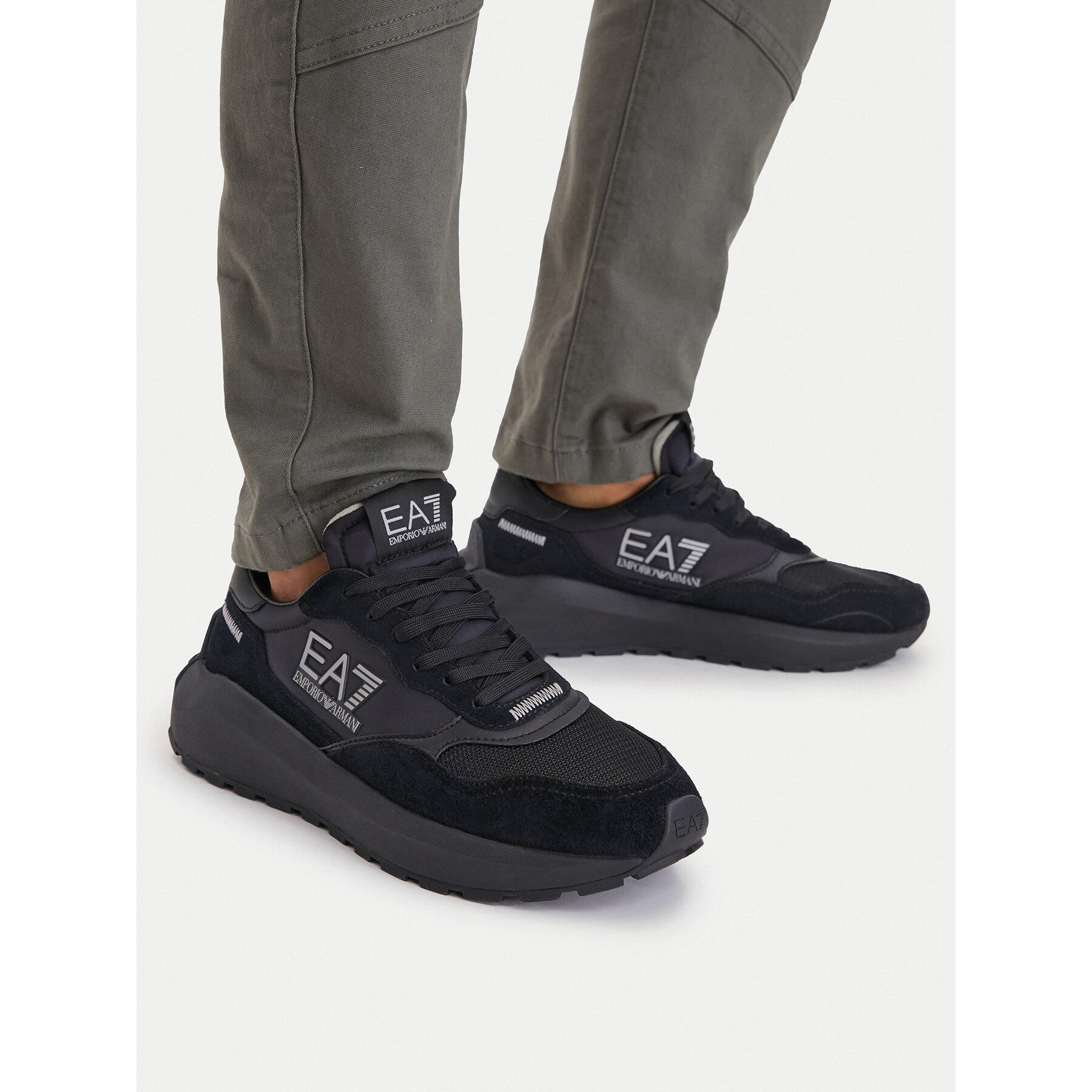 Sneakers EA7 Emporio Armani 7X000341 AF18616 MZ186 Schwarz