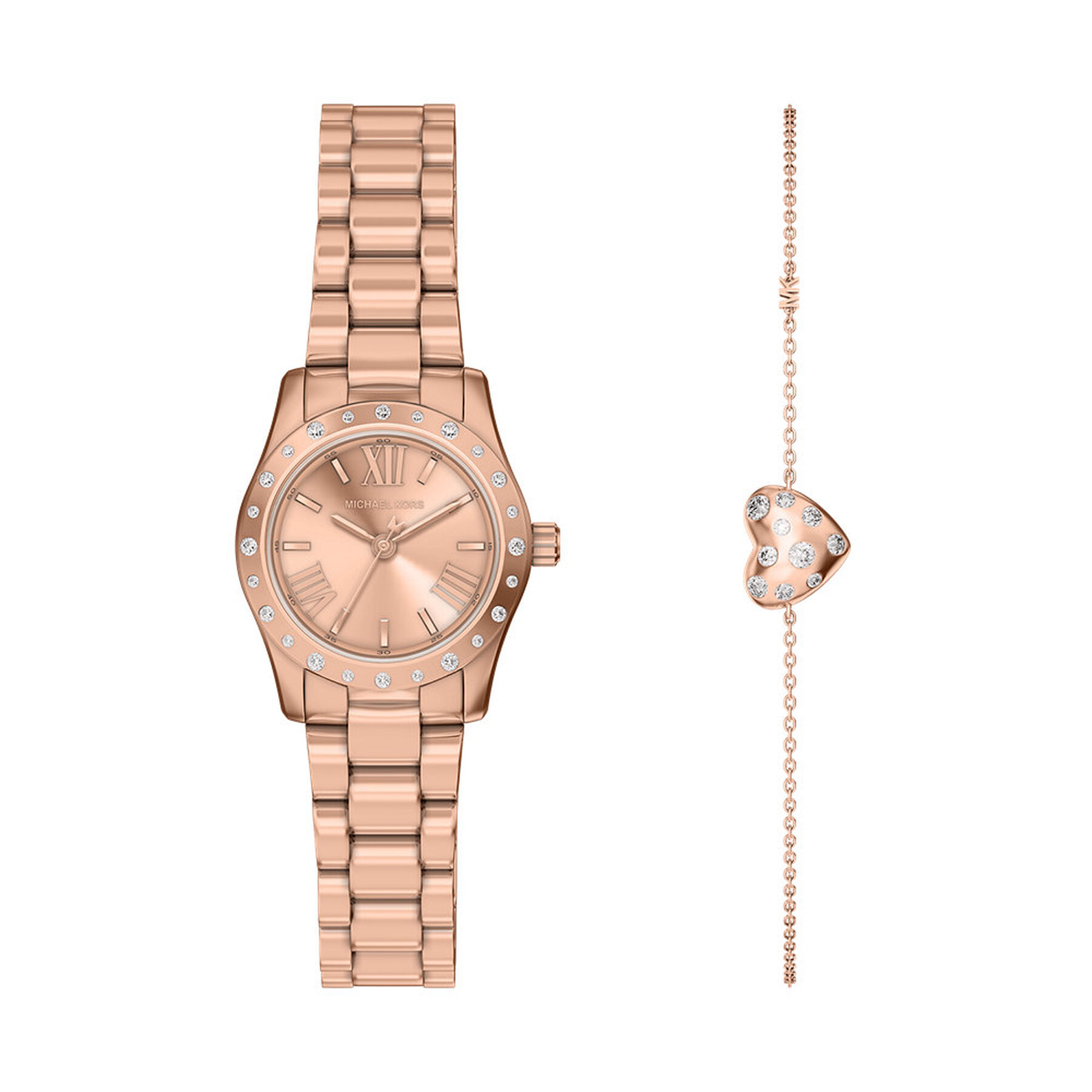 Uhr und Armband Set Michael Kors Lexington Set MK4994SET Rosa