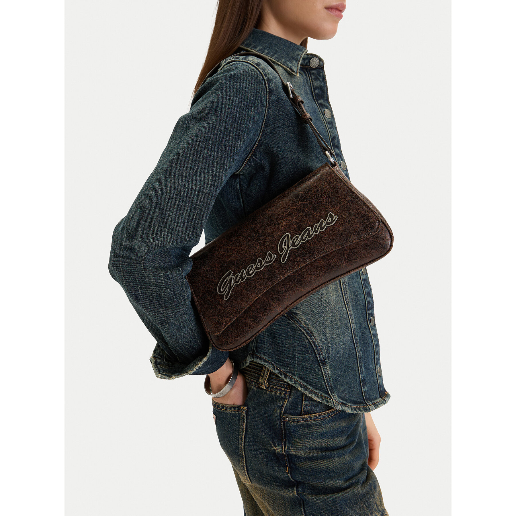 Handtasche Guess Jeans CWBEO-GUESS-B-013-09 Braun