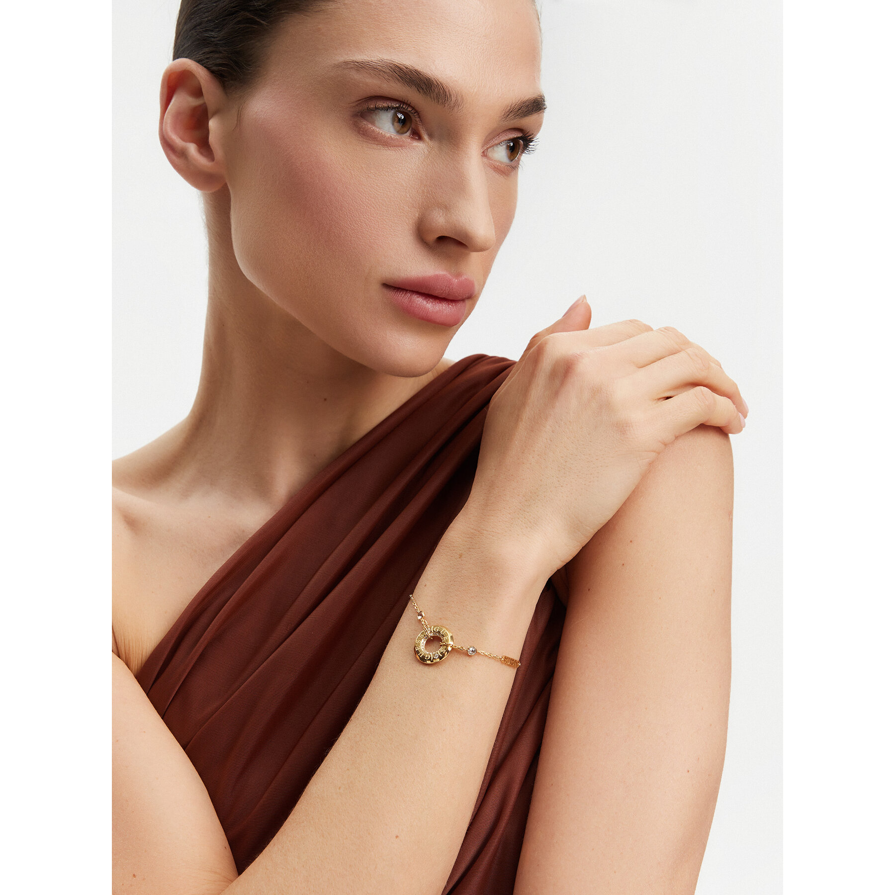 Armband Guess Just Guess JUBB03 113JW Gelb vergoldet