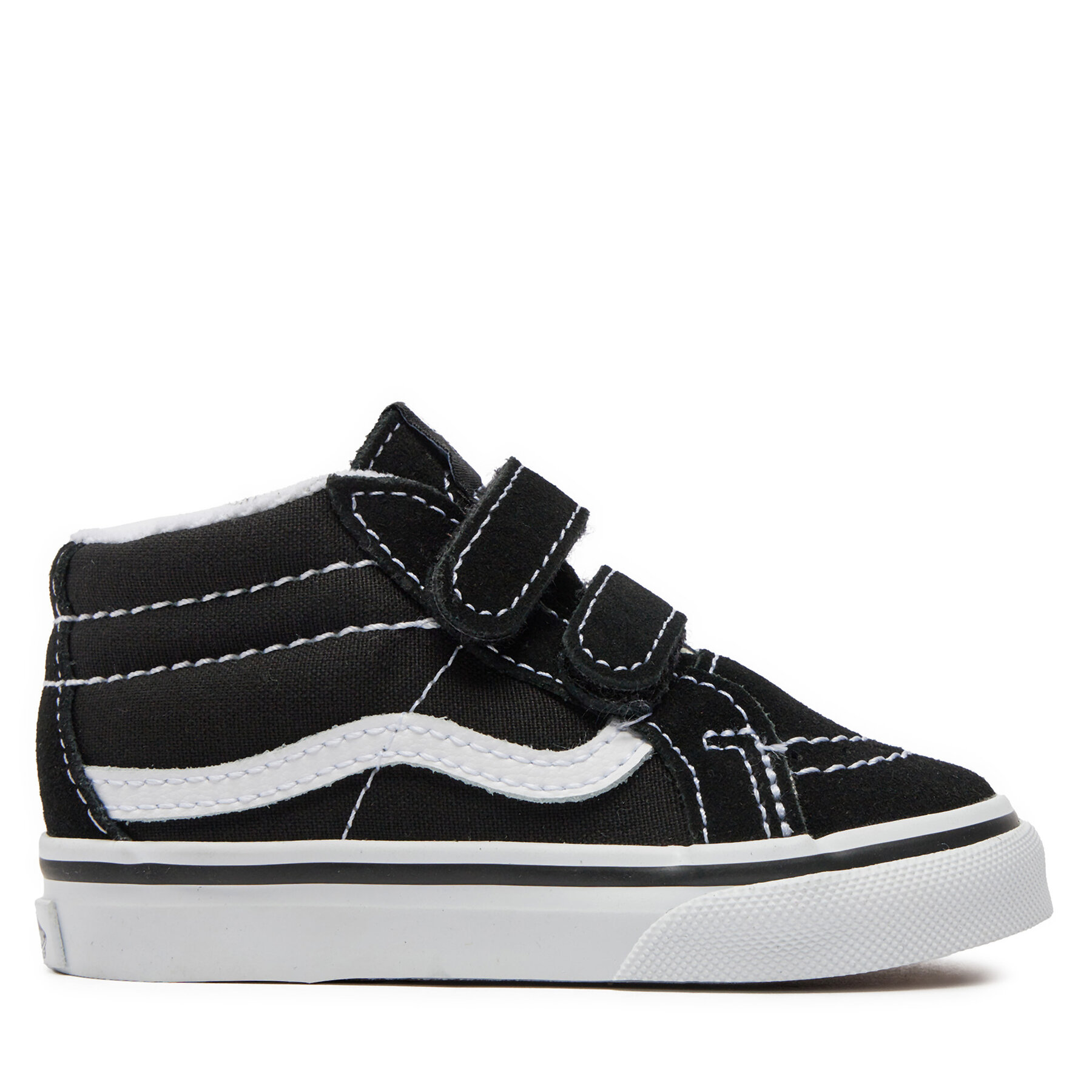 Sneakers aus Stoff Vans Sk8-Mid Reissue V VN00018W6BT Schwarz